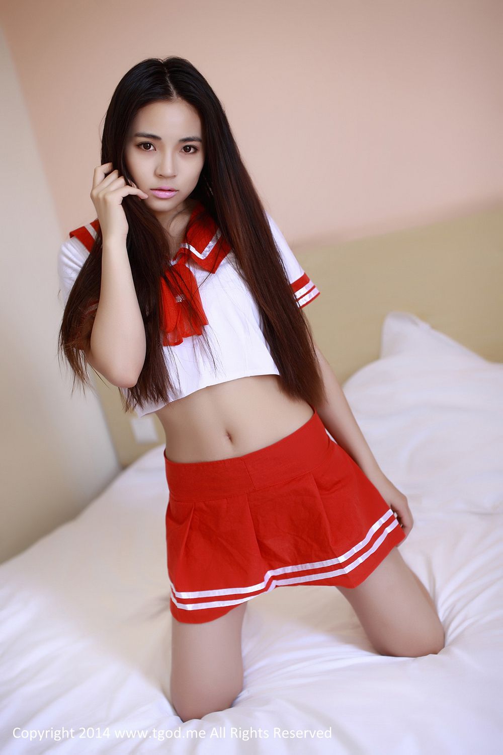 [推女神] 晓艾fafa 水手服的美少女 高清手机美女壁纸
