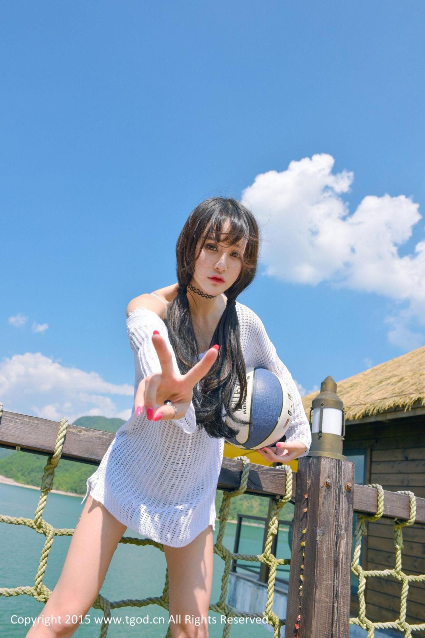 [推女神] Cheryl青树 云曼旅拍高清手机美女壁纸11P