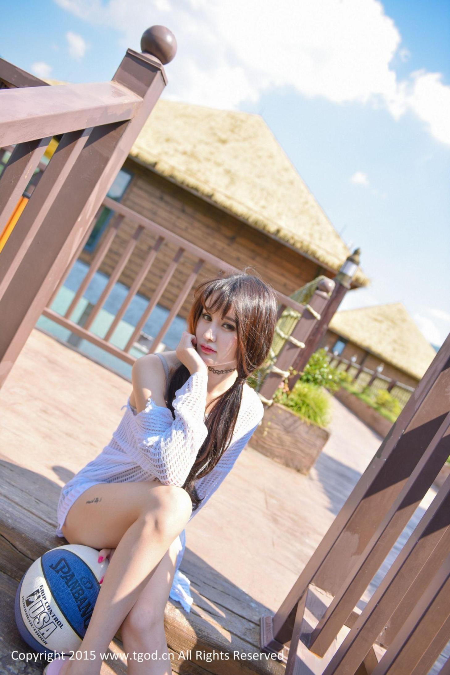 [推女神] Cheryl青树 云曼旅拍高清手机美女壁纸7P