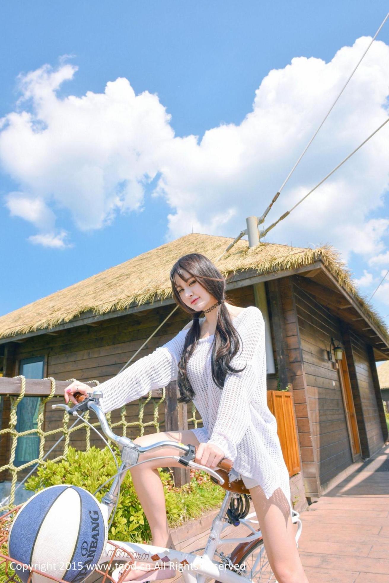 [推女神] Cheryl青树 云曼旅拍高清手机美女壁纸15P