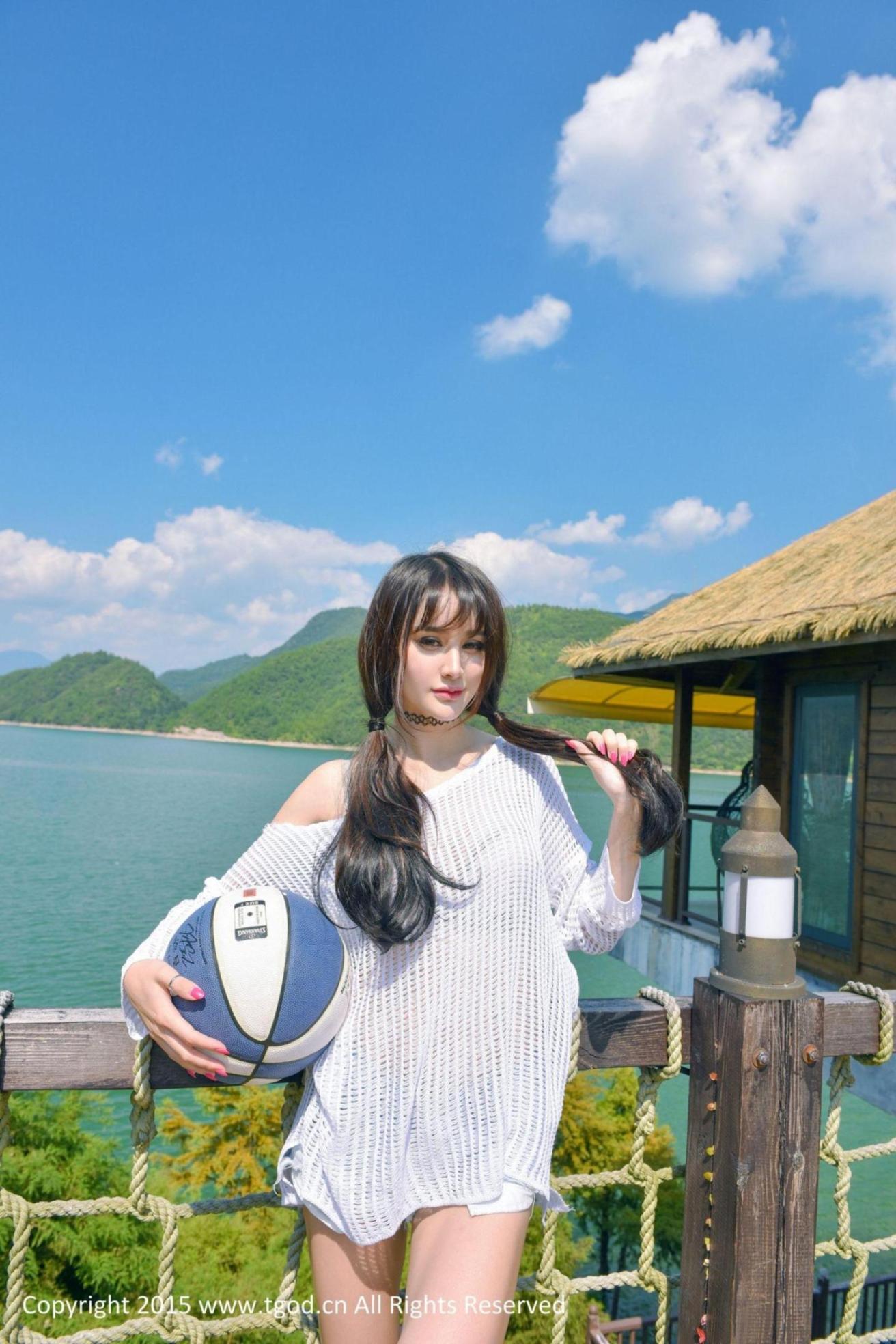 [推女神] Cheryl青树 云曼旅拍高清手机美女壁纸10P