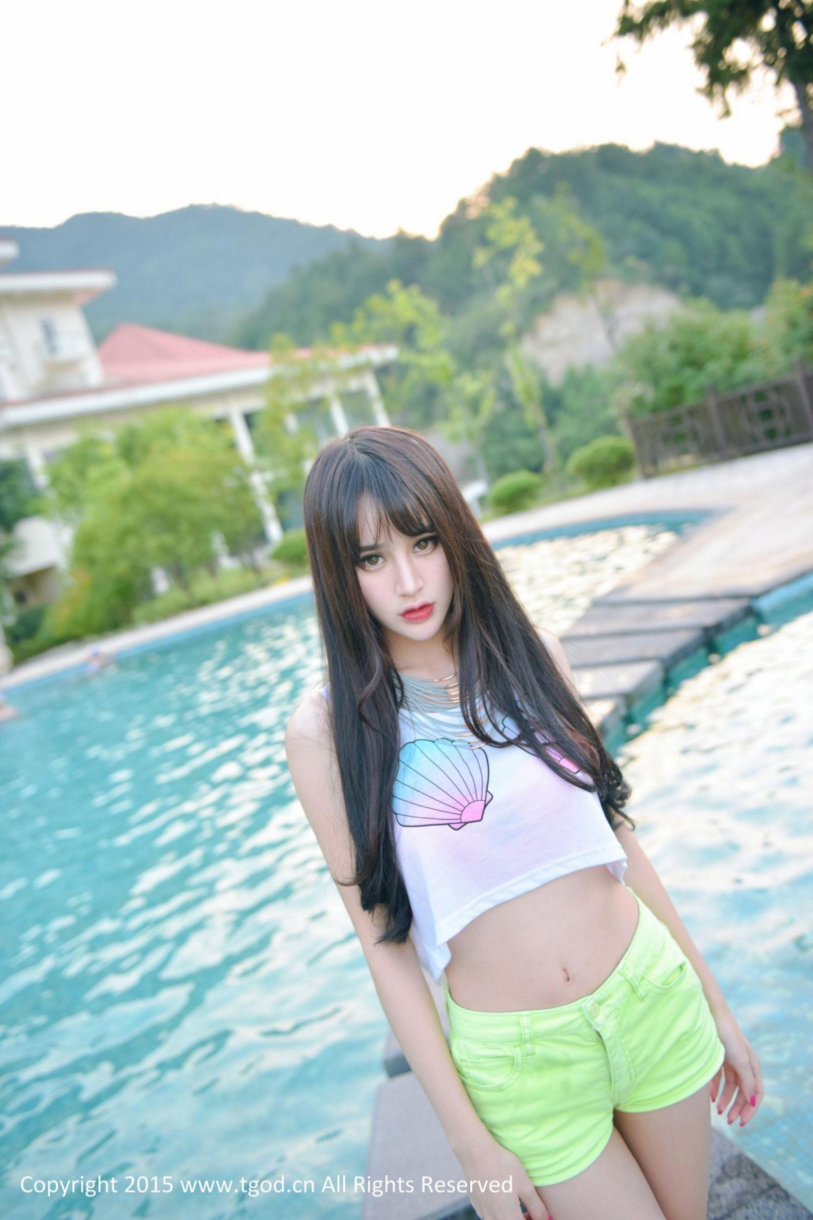 [推女神] Cheryl青树 云曼旅拍高清手机美女壁纸40P