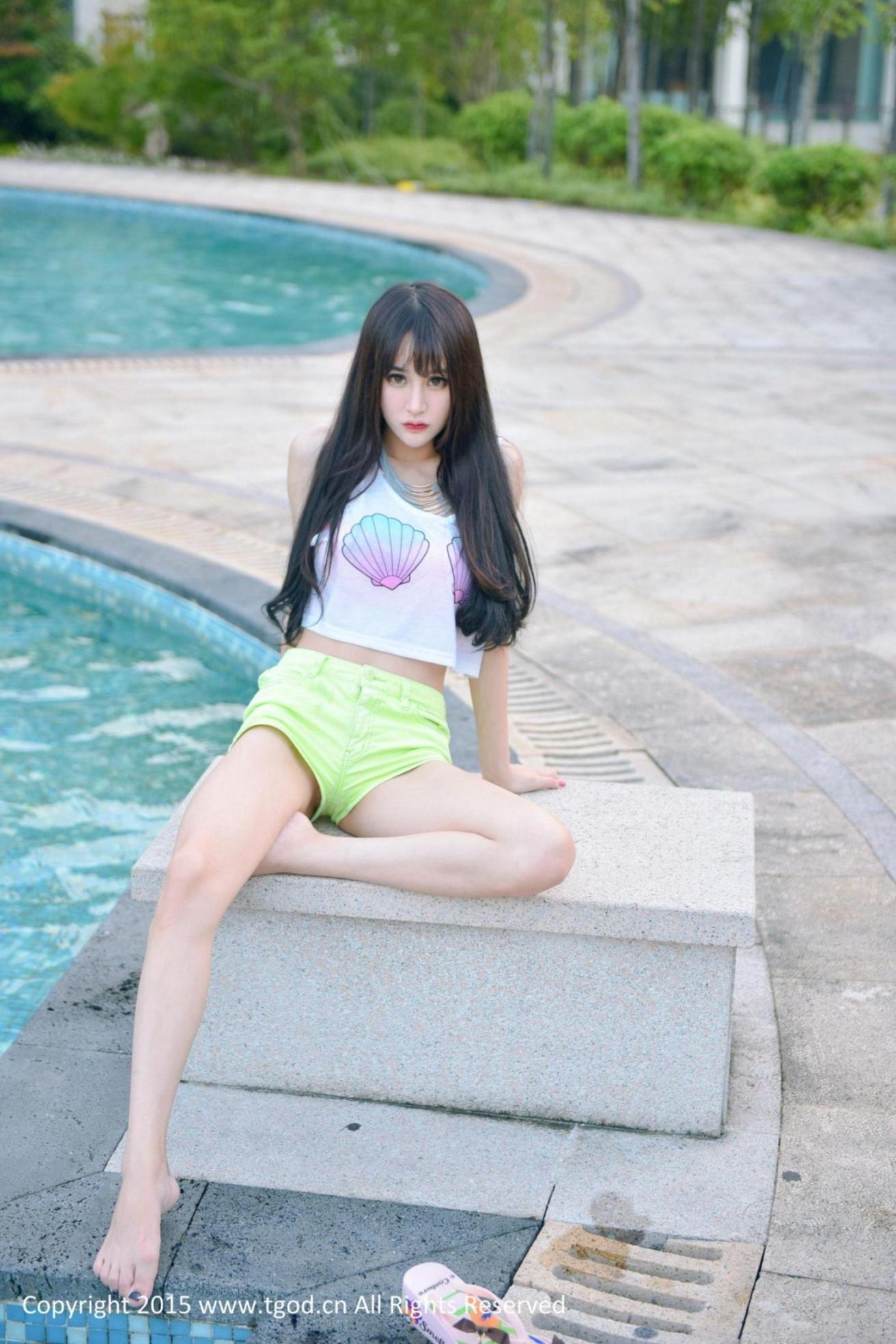 [推女神] Cheryl青树 云曼旅拍高清手机美女壁纸44P