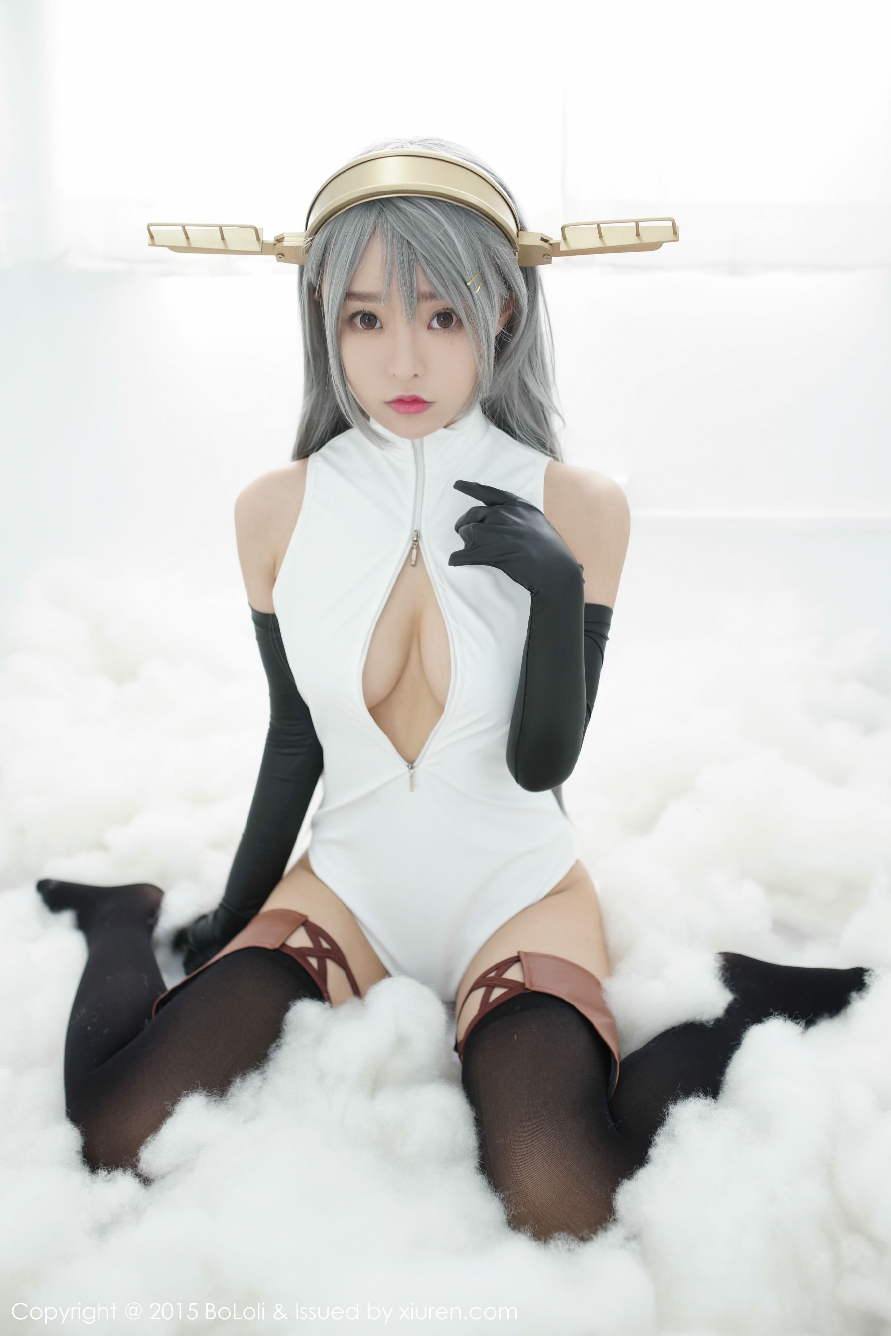 [波萝社] 柳侑绮 舰娘collection 高清手机美女壁纸