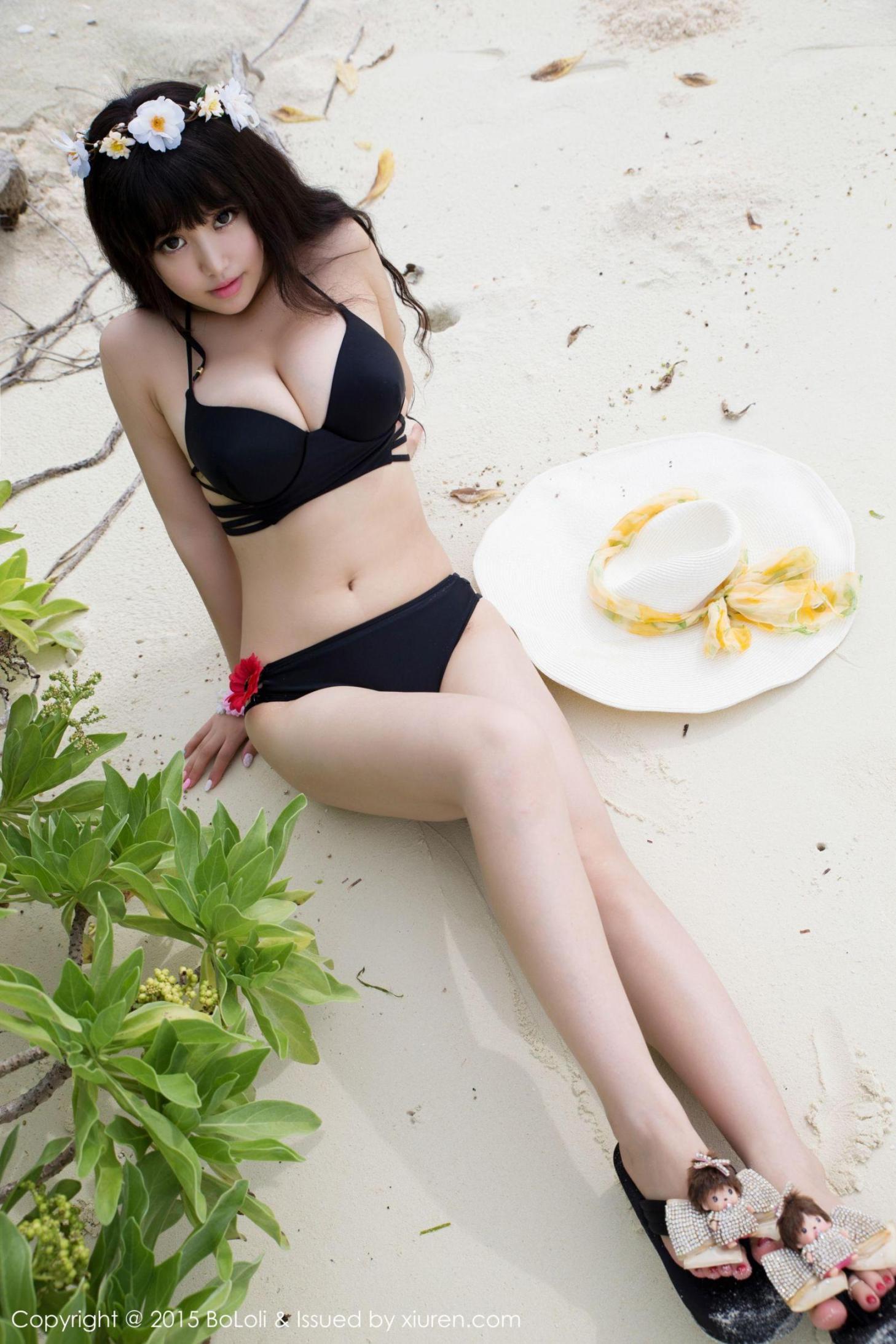 [波萝社] 朱可儿 马尔代夫旅拍 高清手机美女壁纸