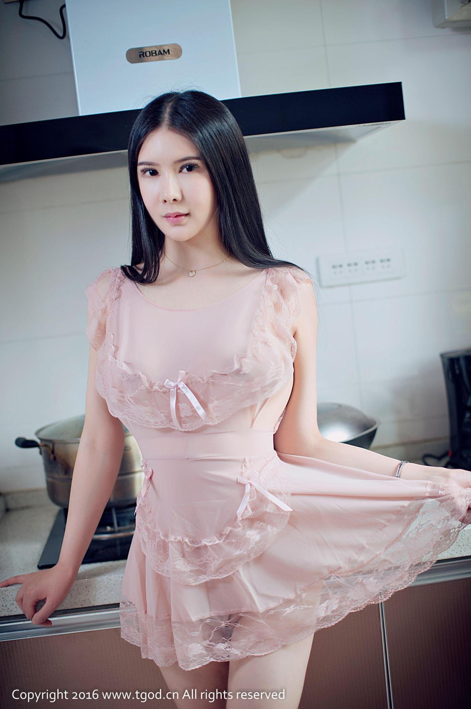 [推女神] 李丽莎 福利女仆真空秀 高清手机美女壁纸