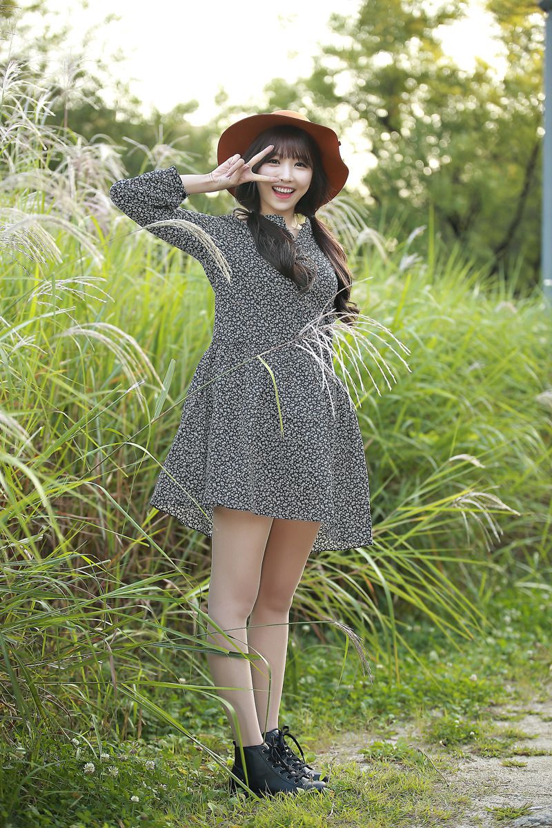 [网络美女] 李恩慧 小清新连衣裙系列高清手机美女壁纸19P