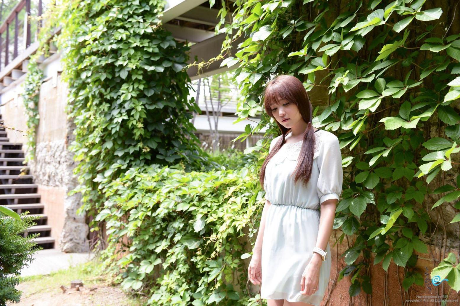 [网络美女] 李恩慧 小清新连衣裙系列高清手机美女壁纸64P