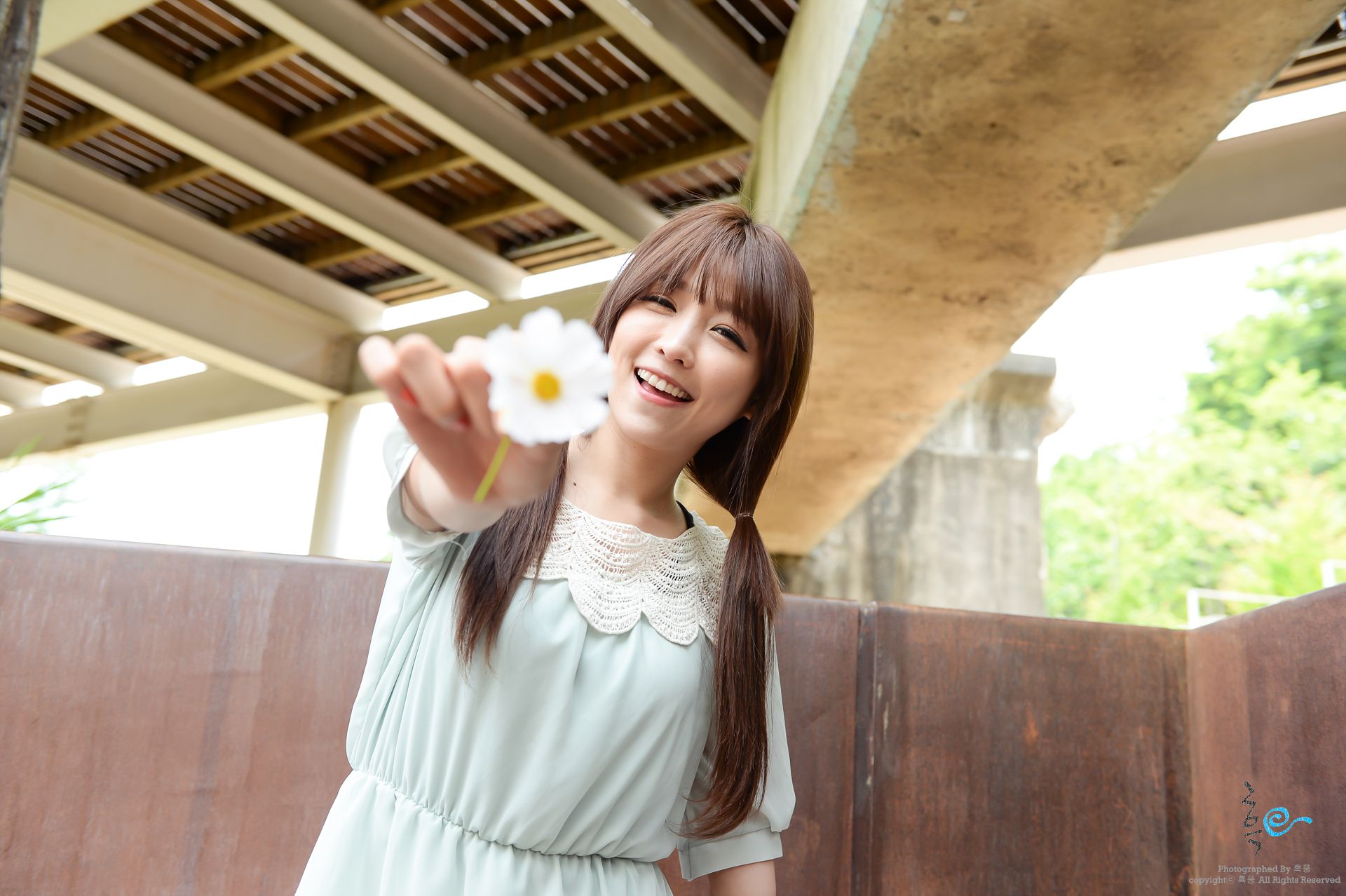 [网络美女] 李恩慧 小清新连衣裙系列高清手机美女壁纸61P