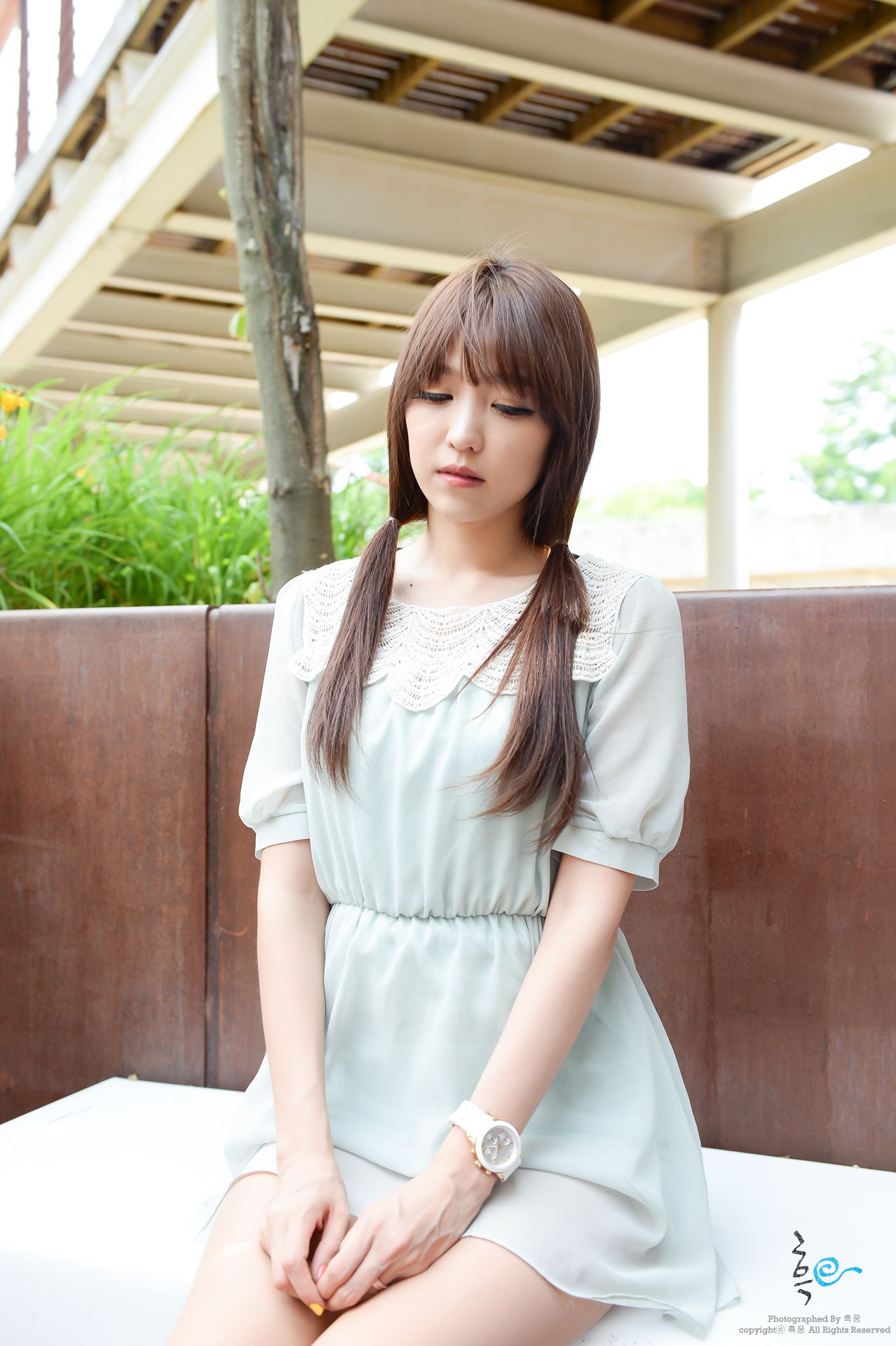 [网络美女] 李恩慧 小清新连衣裙系列高清手机美女壁纸62P