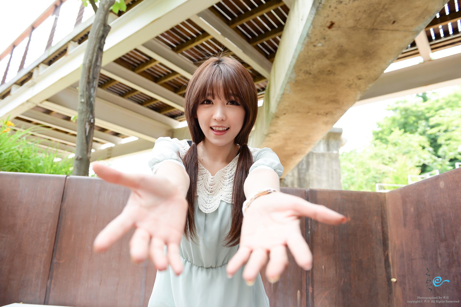 [网络美女] 李恩慧 小清新连衣裙系列高清手机美女壁纸55P