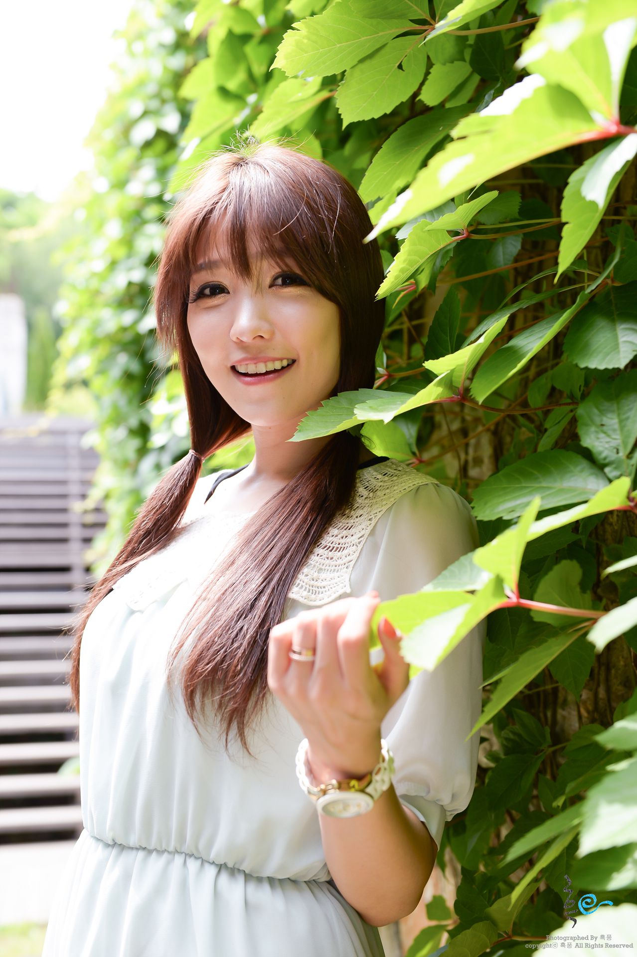 [网络美女] 李恩慧 小清新连衣裙系列高清手机美女壁纸54P