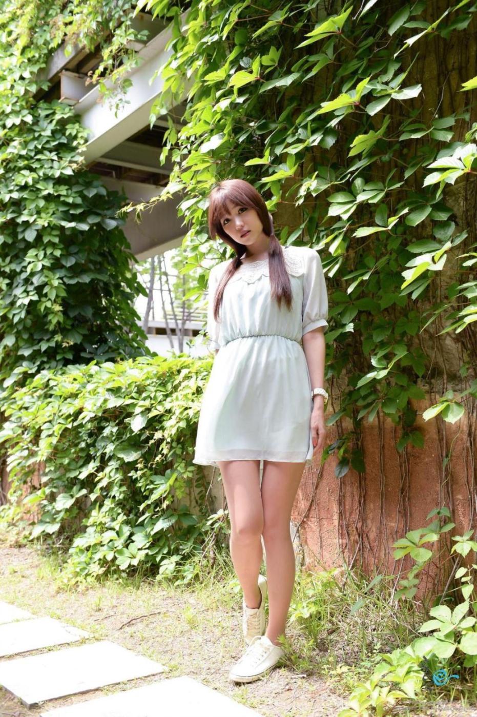 [网络美女] 李恩慧 小清新连衣裙系列高清手机美女壁纸68P