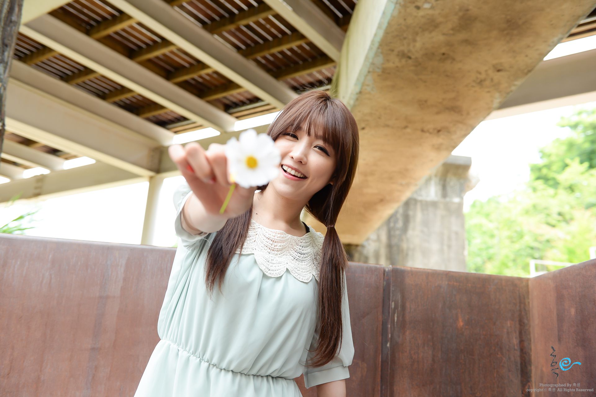 [网络美女] 李恩慧 小清新连衣裙系列高清手机美女壁纸58P