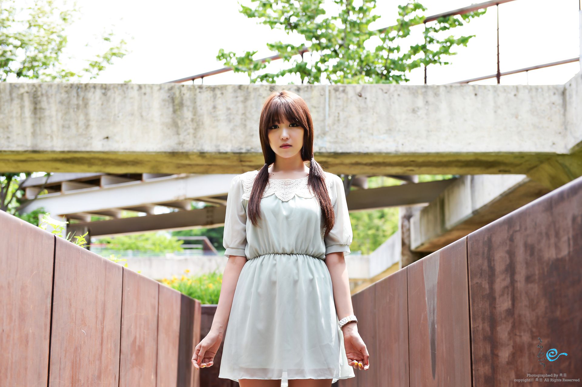 [网络美女] 李恩慧 小清新连衣裙系列高清手机美女壁纸72P