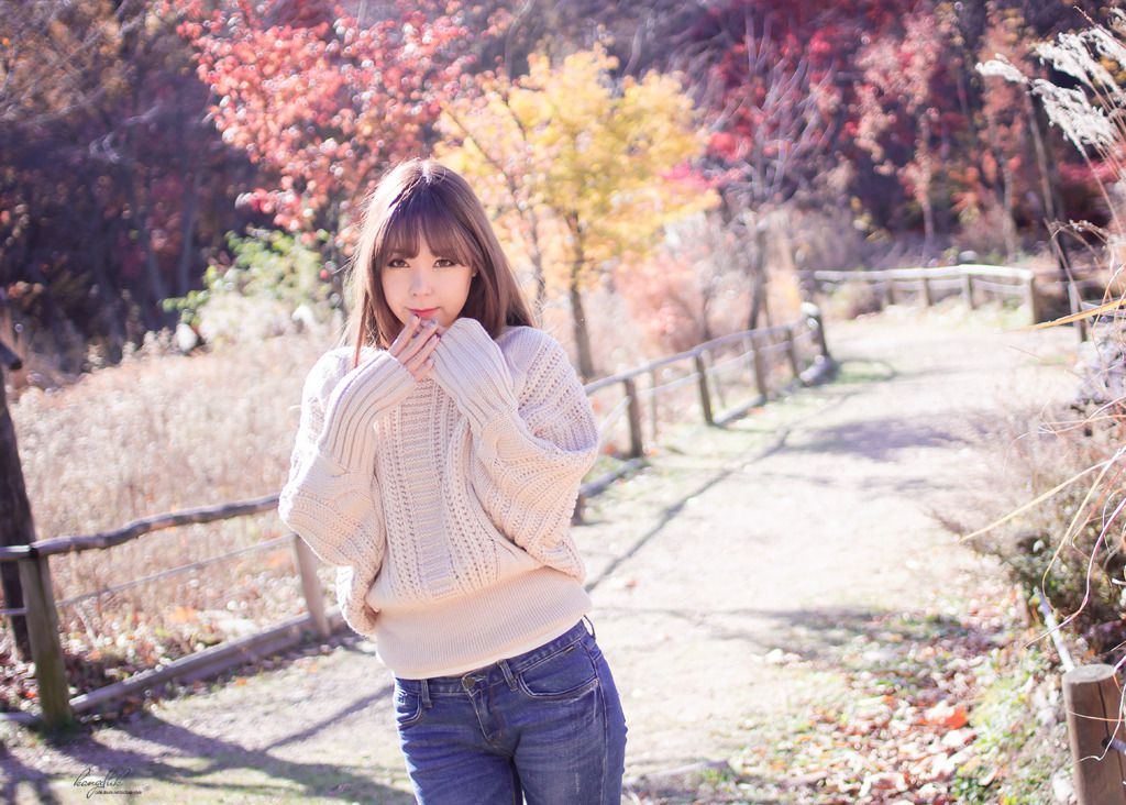 [网络美女] 网络美女 温暖冬阳高清手机美女壁纸8P