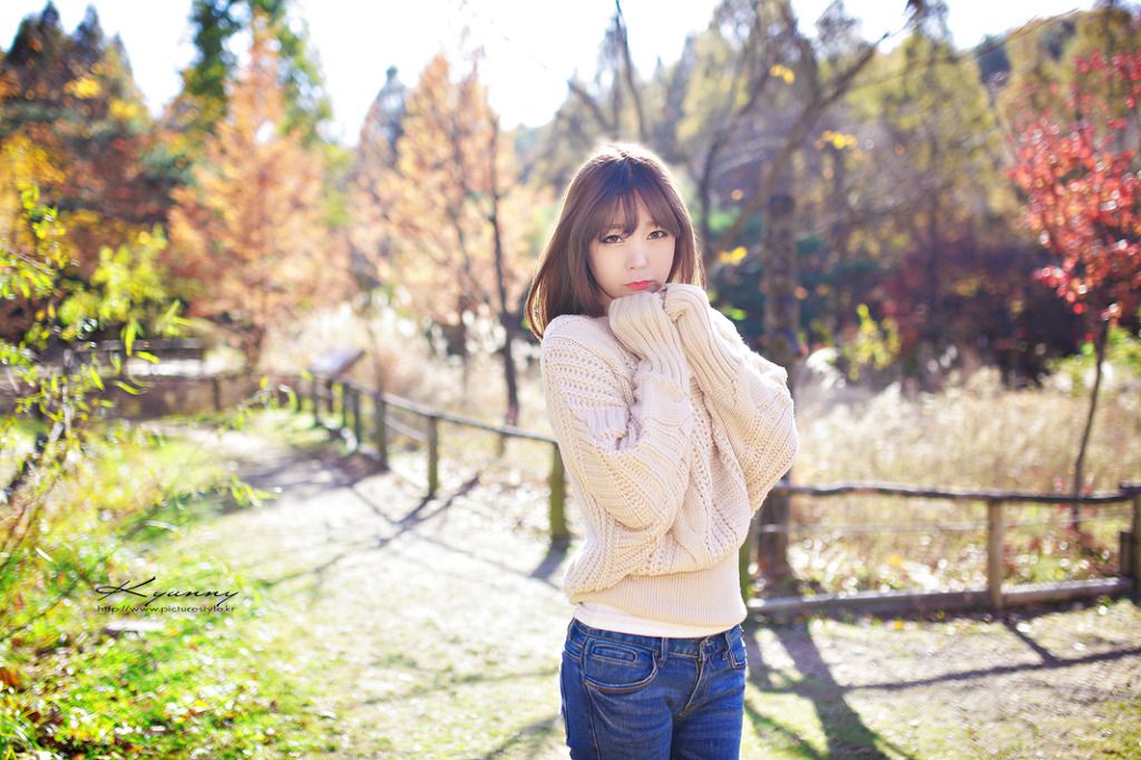 [网络美女] 网络美女 温暖冬阳高清手机美女壁纸15P