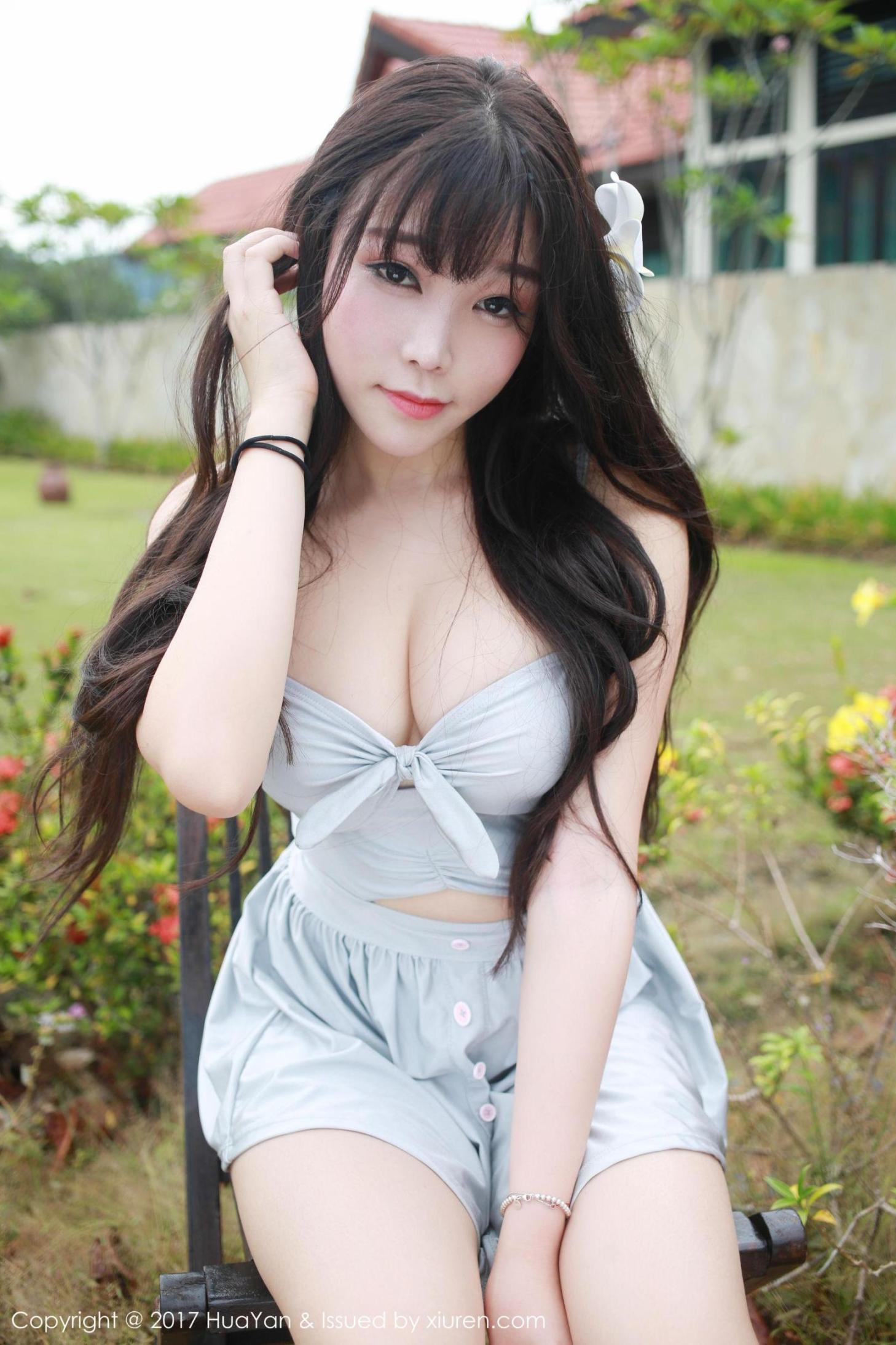 [美媛馆] 芝芝Booty 小清新的性感 高清手机美女壁纸