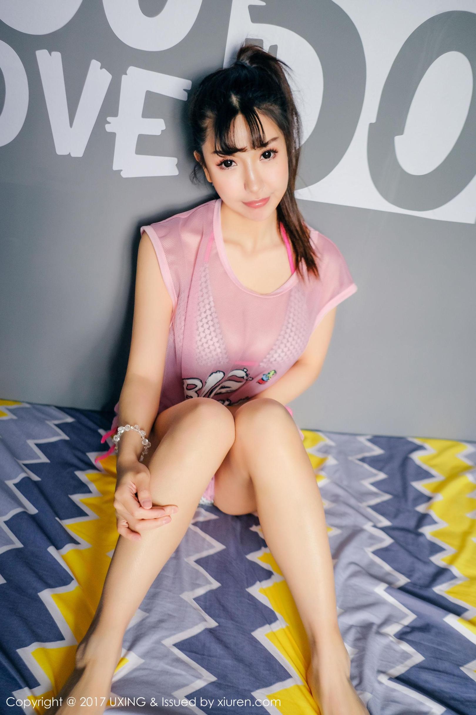 [推女神] 晓茜sunny 傲人美胸、甜美模样 高清手机美女壁纸