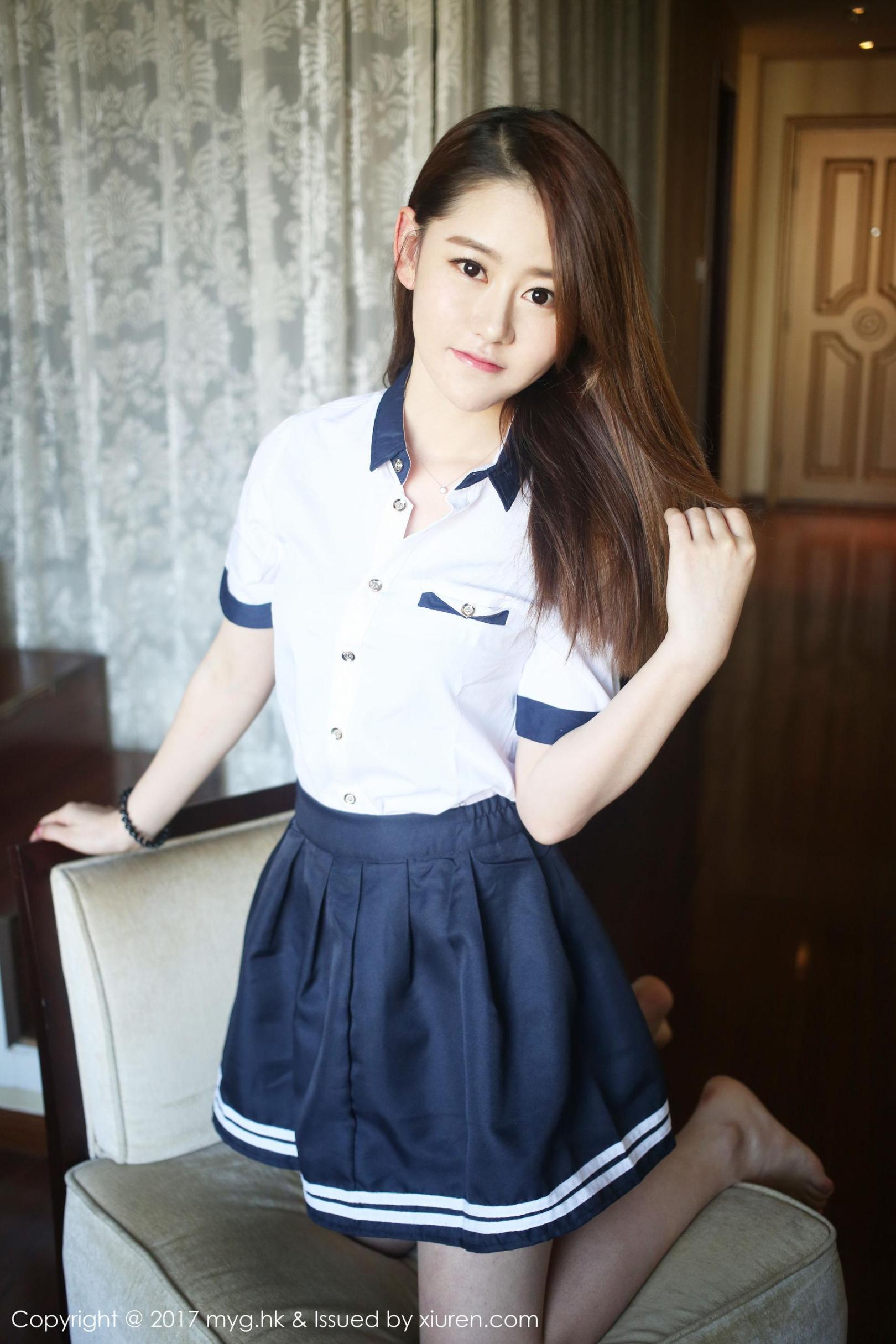 [美媛馆] 艾然Airan 居家舒适休闲穿搭分享 高清手机美女壁纸