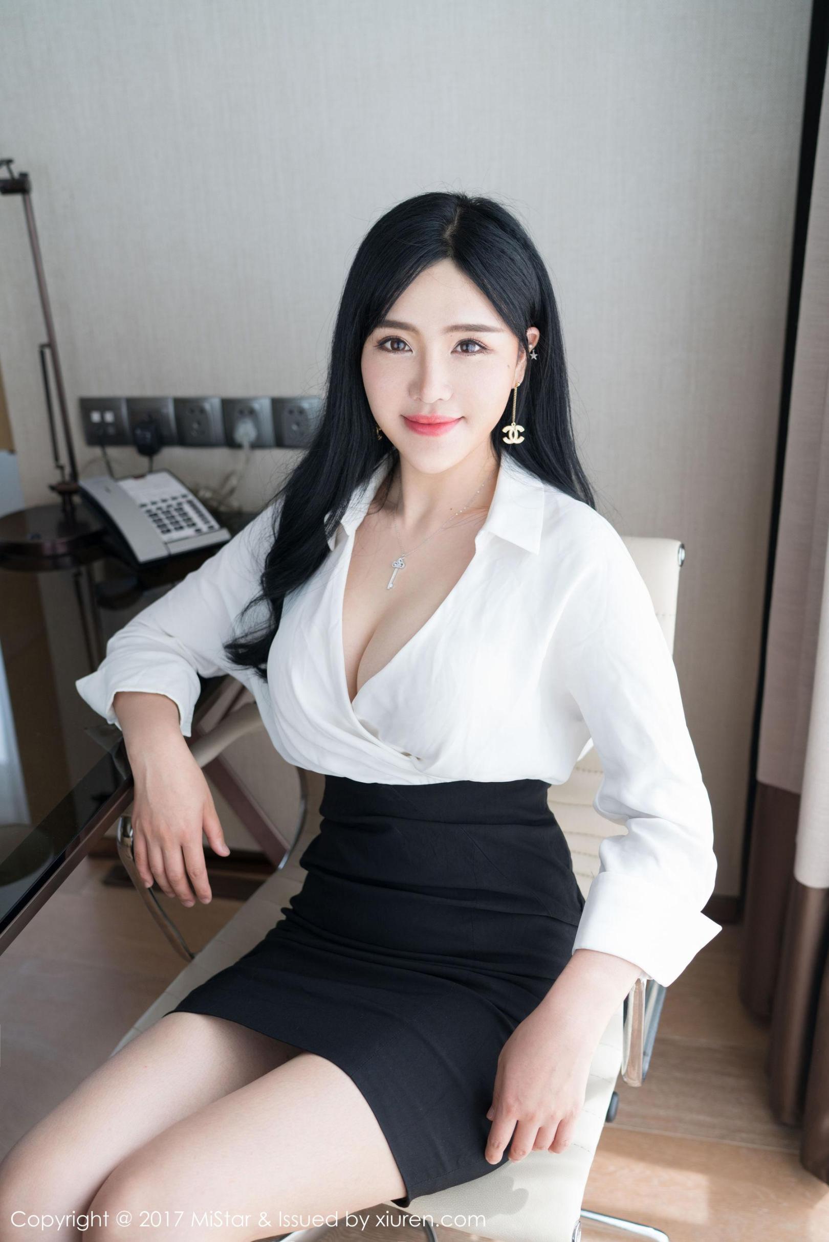 [尤果圈爱尤物] 刘钰儿 性感OL秘书系列 高清手机美女壁纸