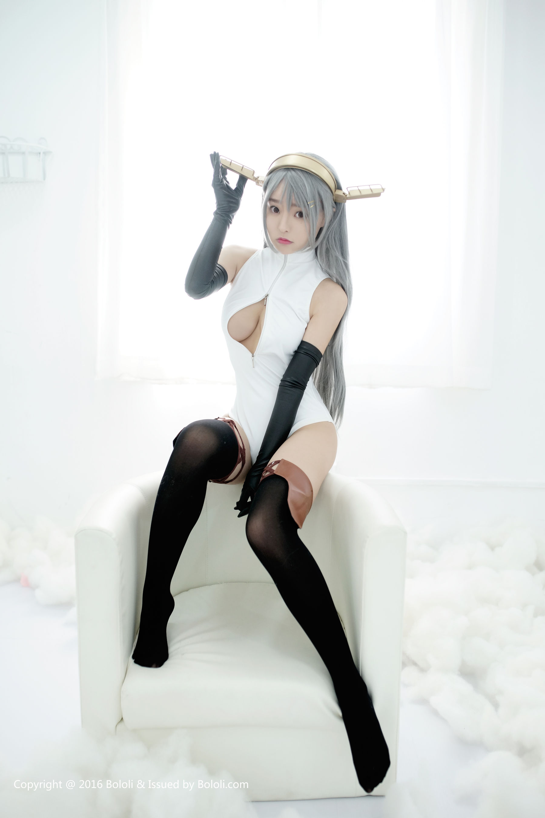 [波萝社] 柳侑绮 舰娘臻名 高清手机美女壁纸