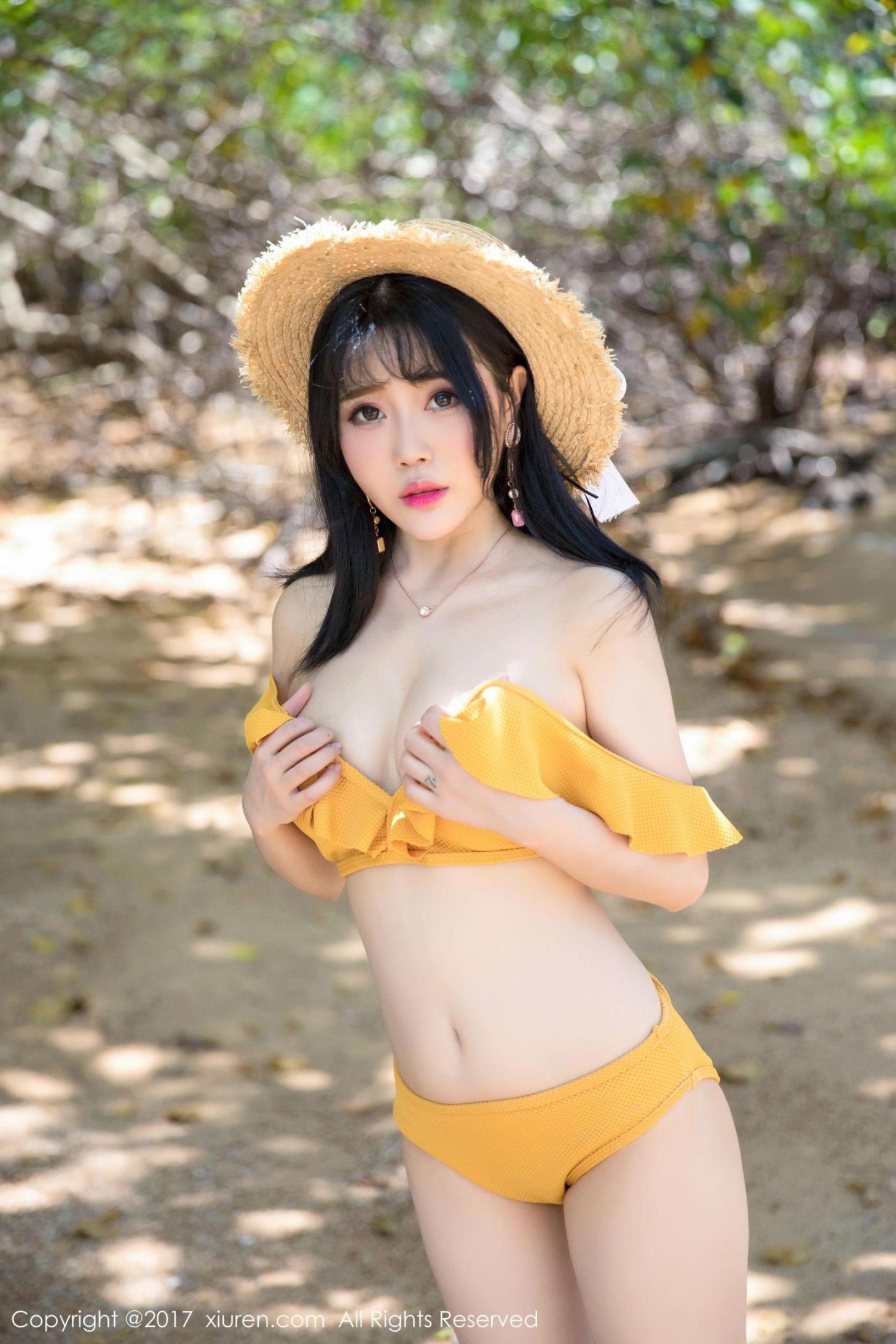 [模范学院] 兜豆靓 田园风仙子 高清手机美女壁纸
