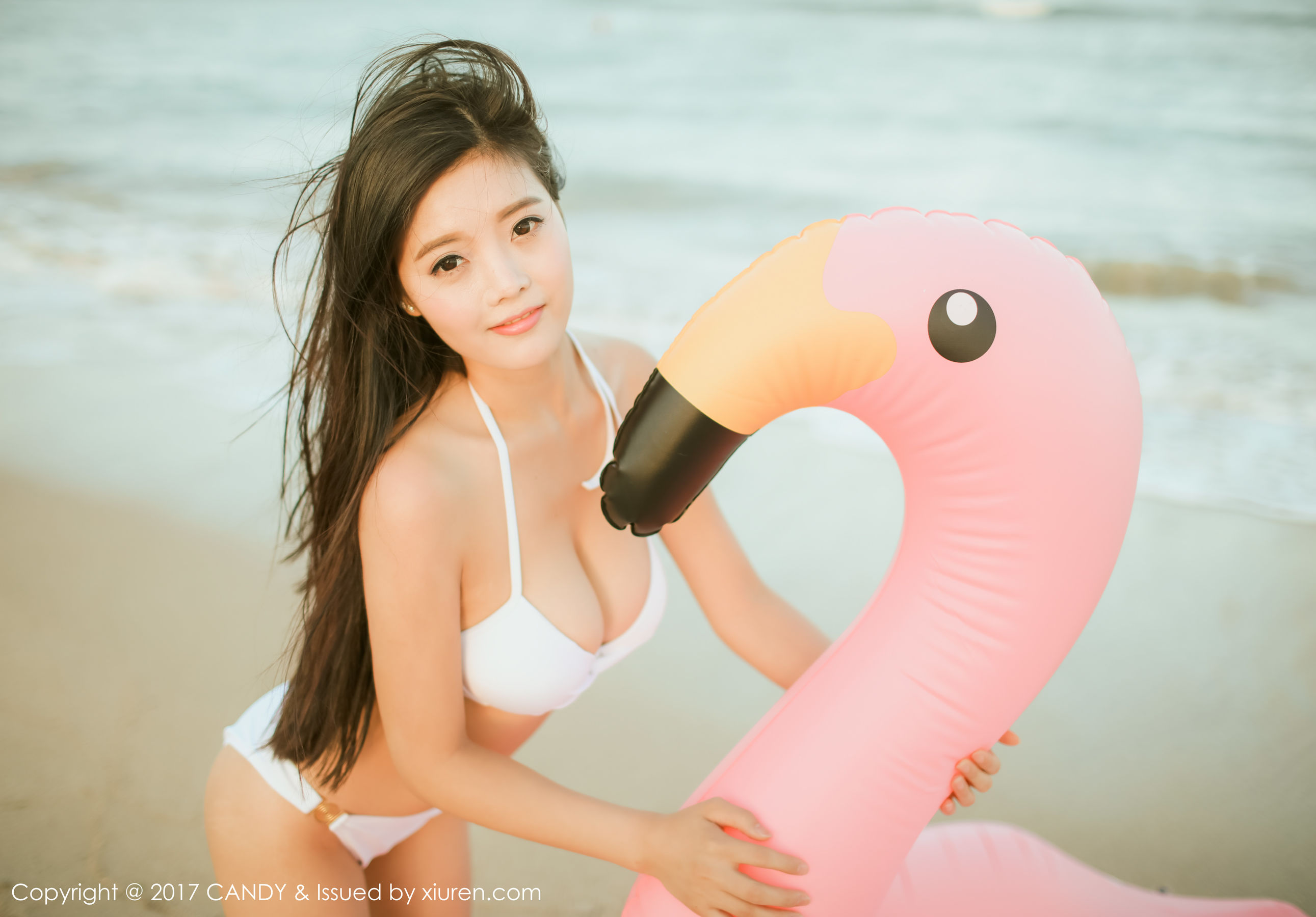 [网红馆] 林美惠子 两套海边比基尼系列 高清手机美女壁纸