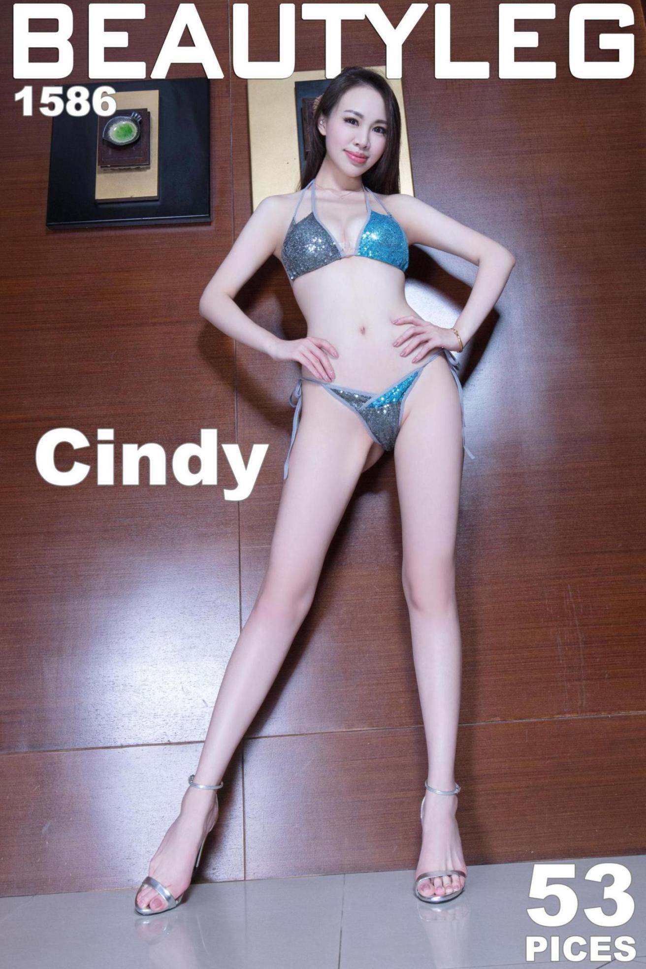 [Beautyleg] 腿模Cindy 泳装高跟+黑丝美腿 高清手机美女壁纸