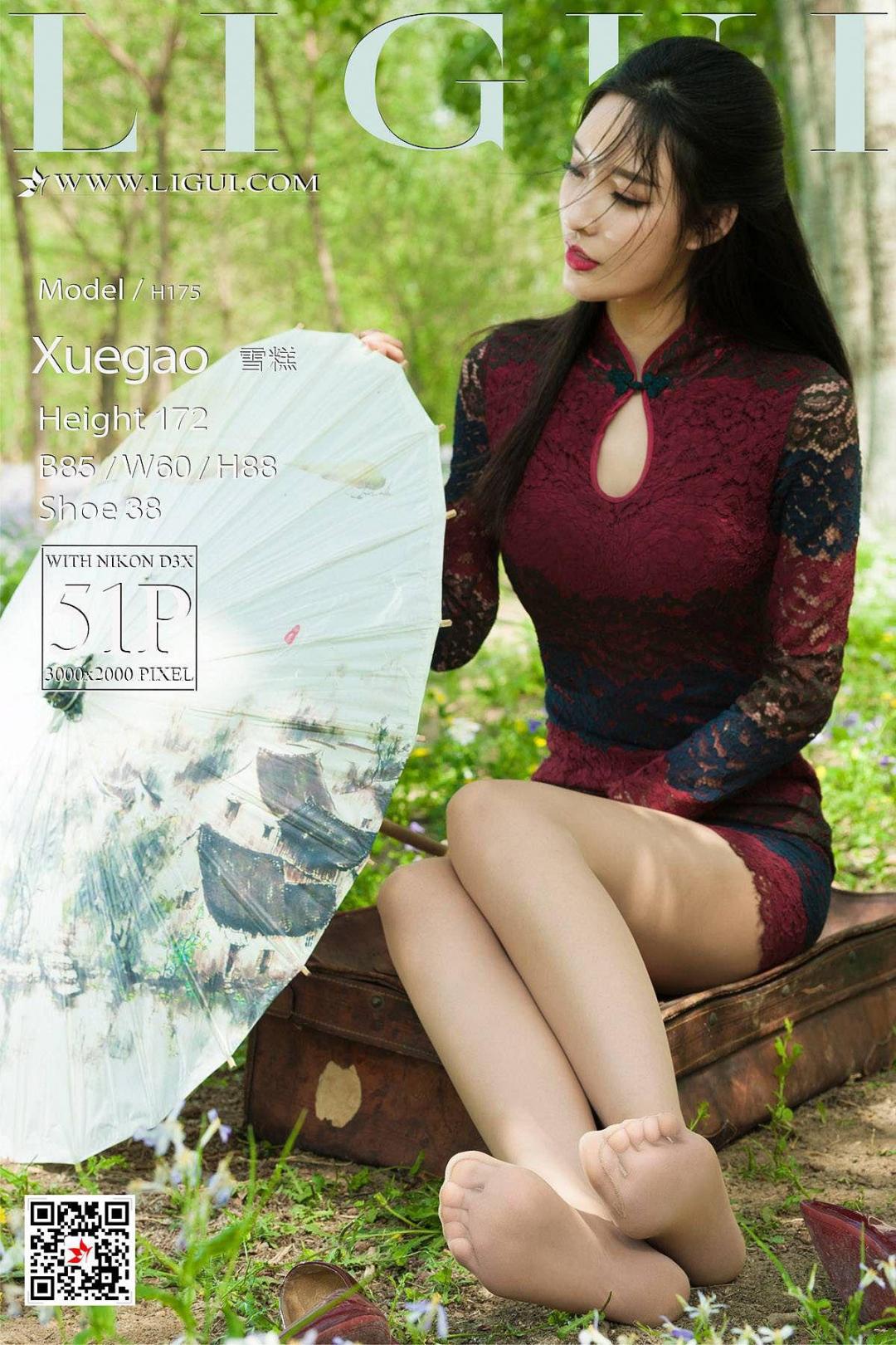 [丽柜] 足模雪糕 古典蕾丝旗袍丝足 高清手机美女壁纸