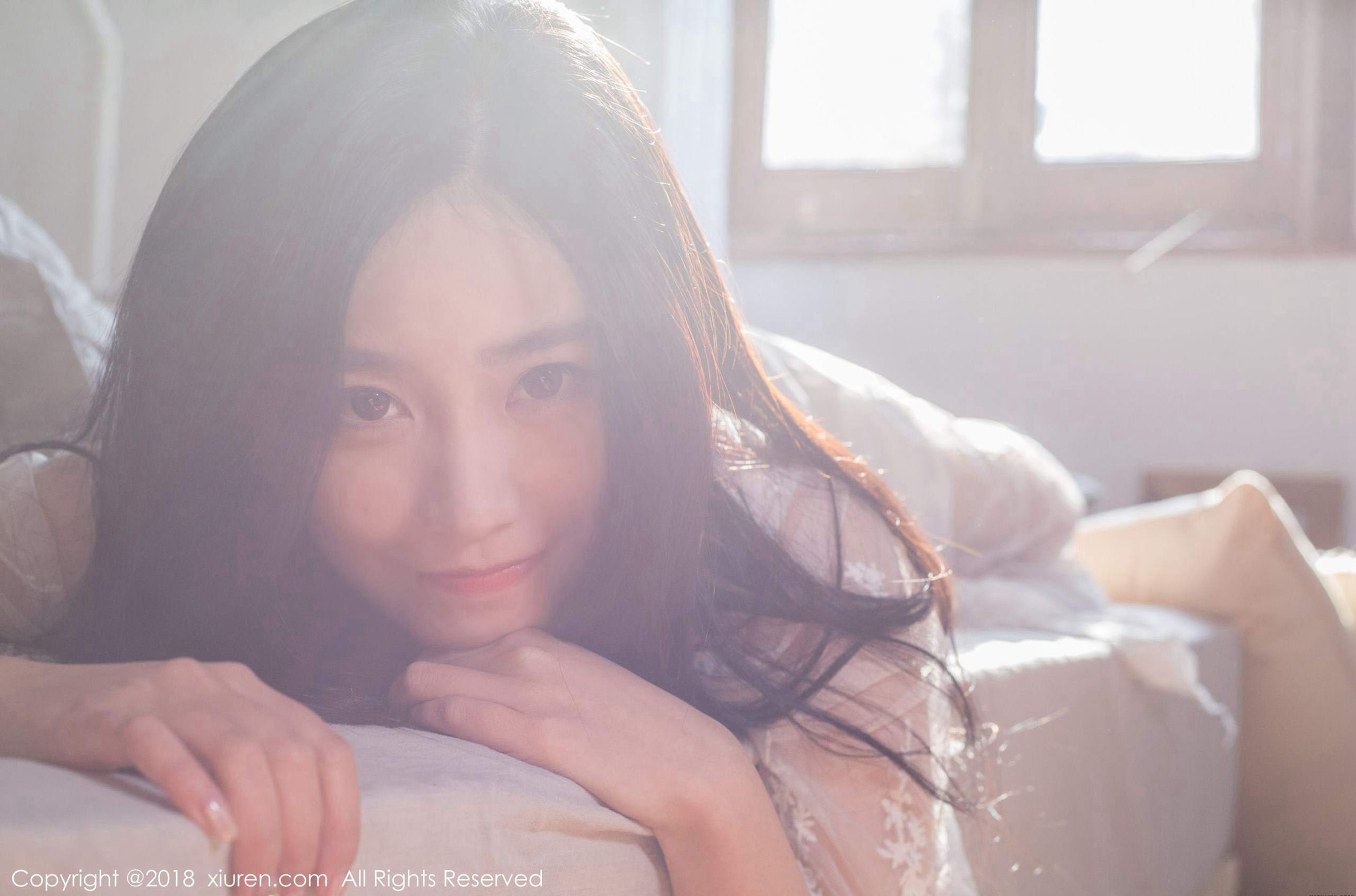 [波萝社] 许诺 早安女友系列高清手机美女壁纸8P