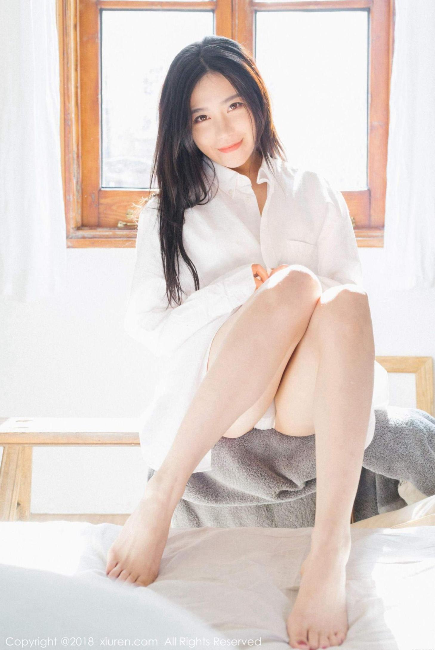 [波萝社] 许诺 早安女友系列高清手机美女壁纸25P