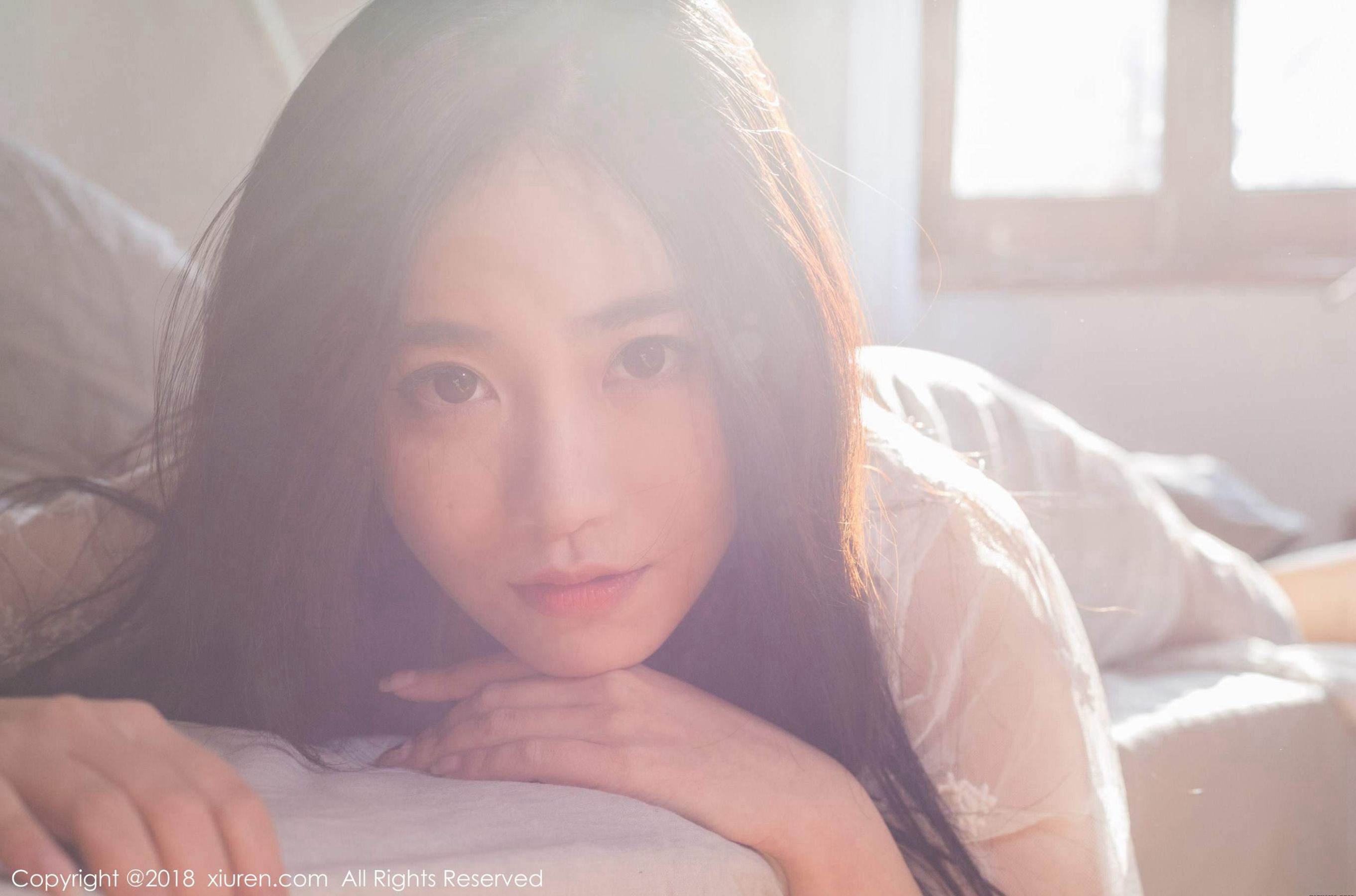 [波萝社] 许诺 早安女友系列高清手机美女壁纸9P