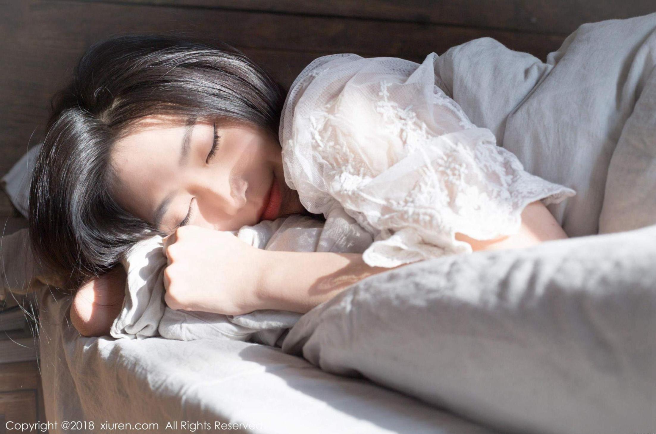 [波萝社] 许诺 早安女友系列高清手机美女壁纸16P