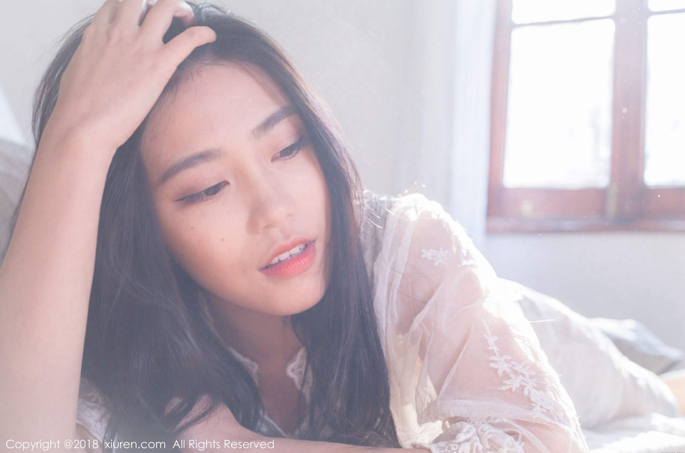 [波萝社] 许诺 早安女友系列高清手机美女壁纸20P