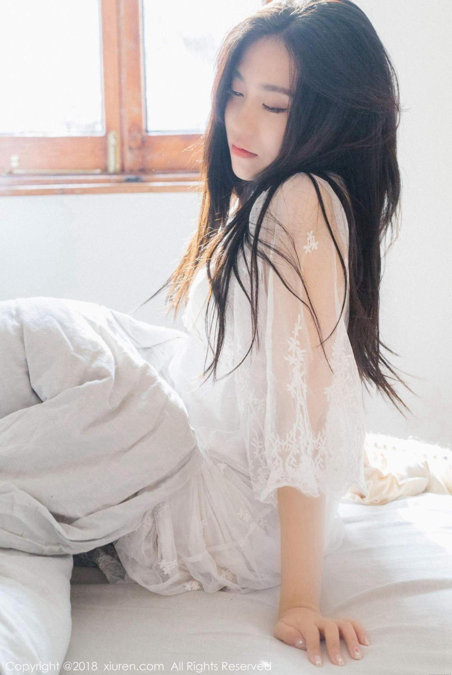 [波萝社] 许诺 早安女友系列高清手机美女壁纸18P