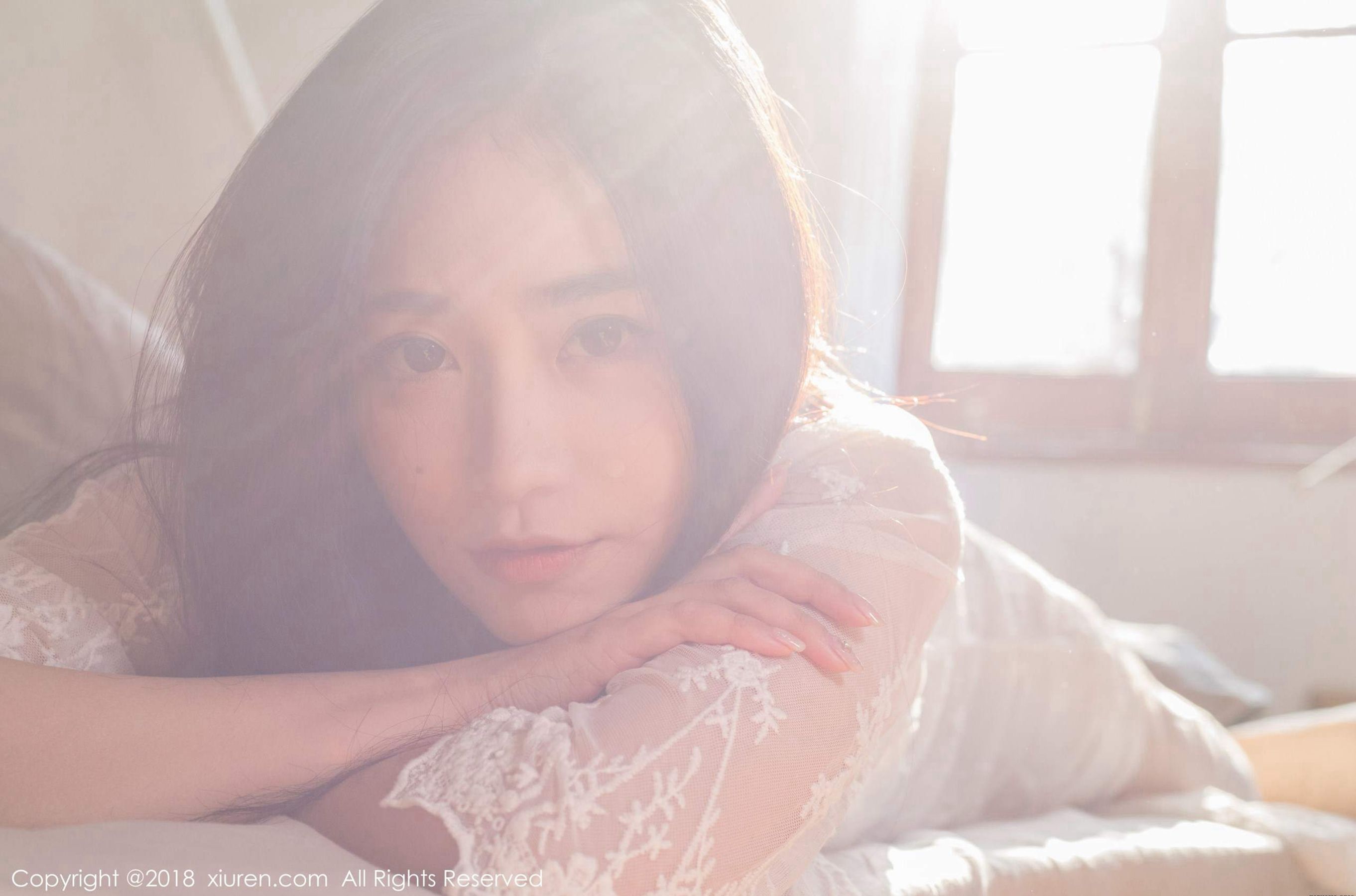 [波萝社] 许诺 早安女友系列高清手机美女壁纸10P