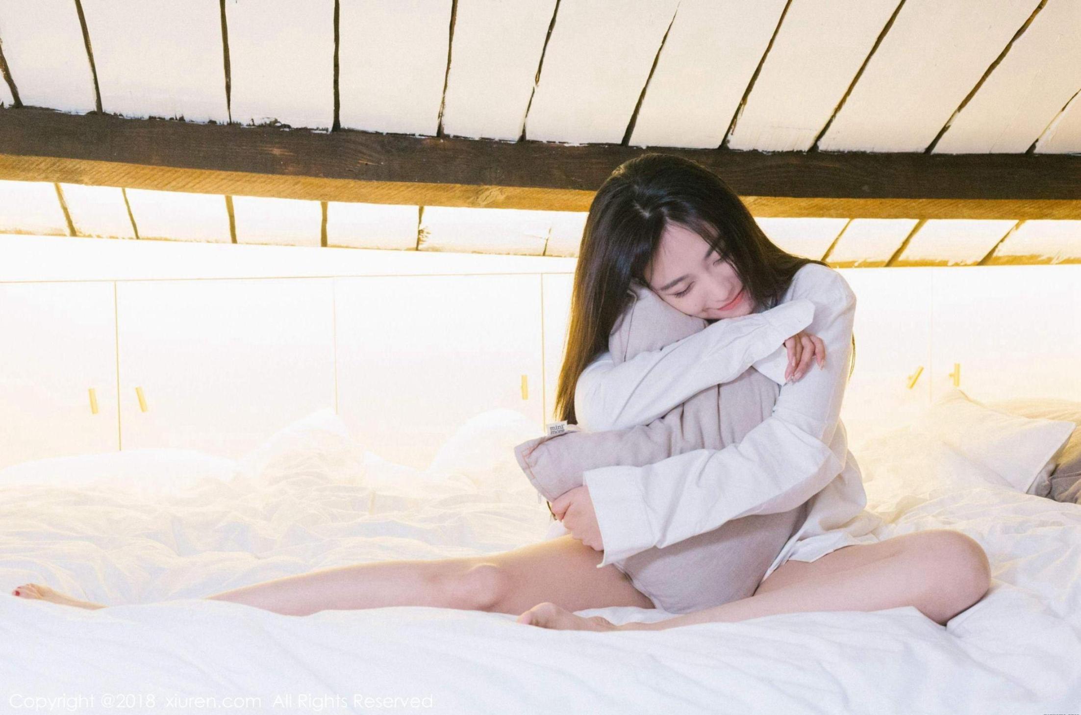 [波萝社] 许诺 早安女友系列高清手机美女壁纸42P