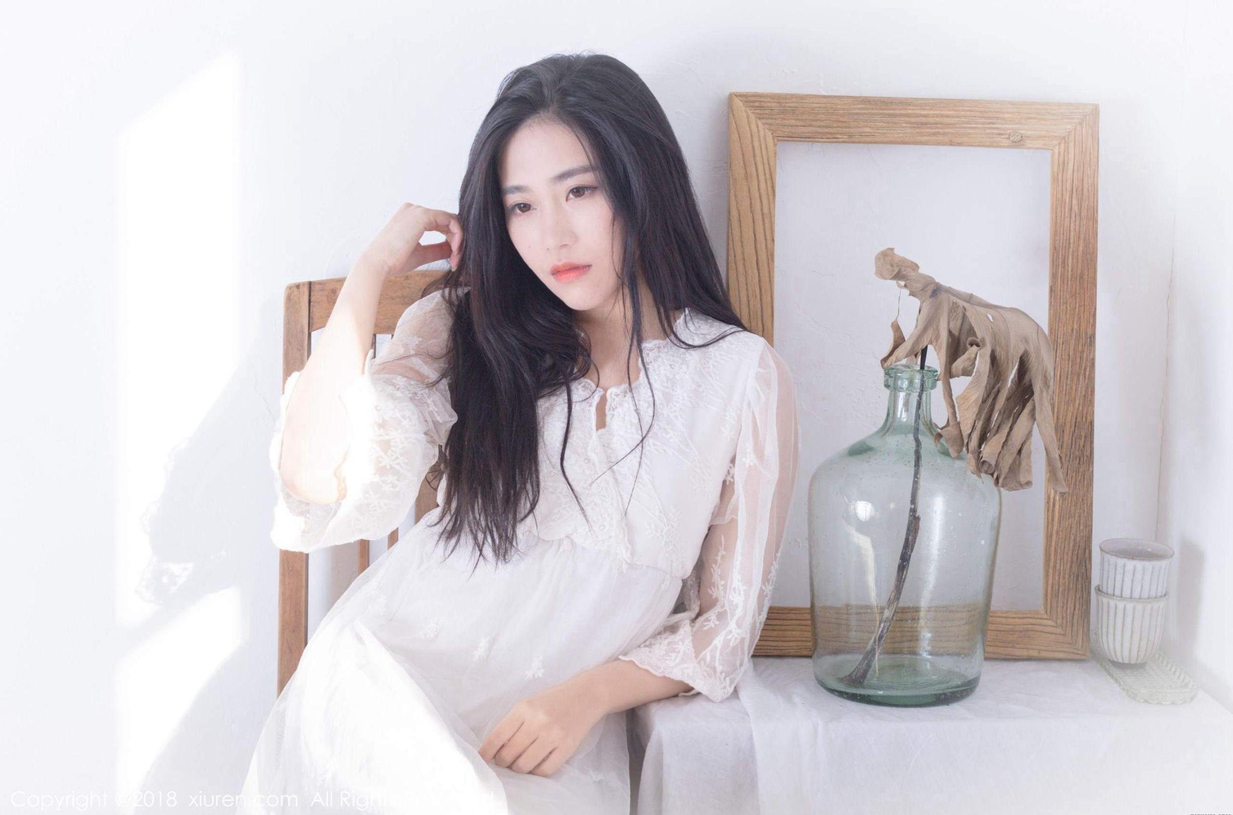 [波萝社] 许诺 早安女友系列高清手机美女壁纸3P