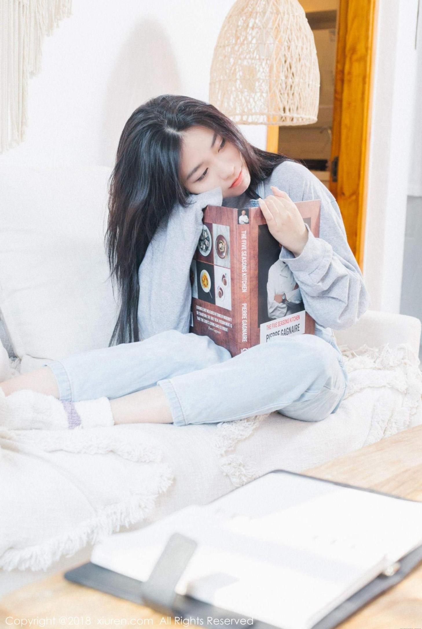 [波萝社] 许诺 早安女友系列高清手机美女壁纸71P