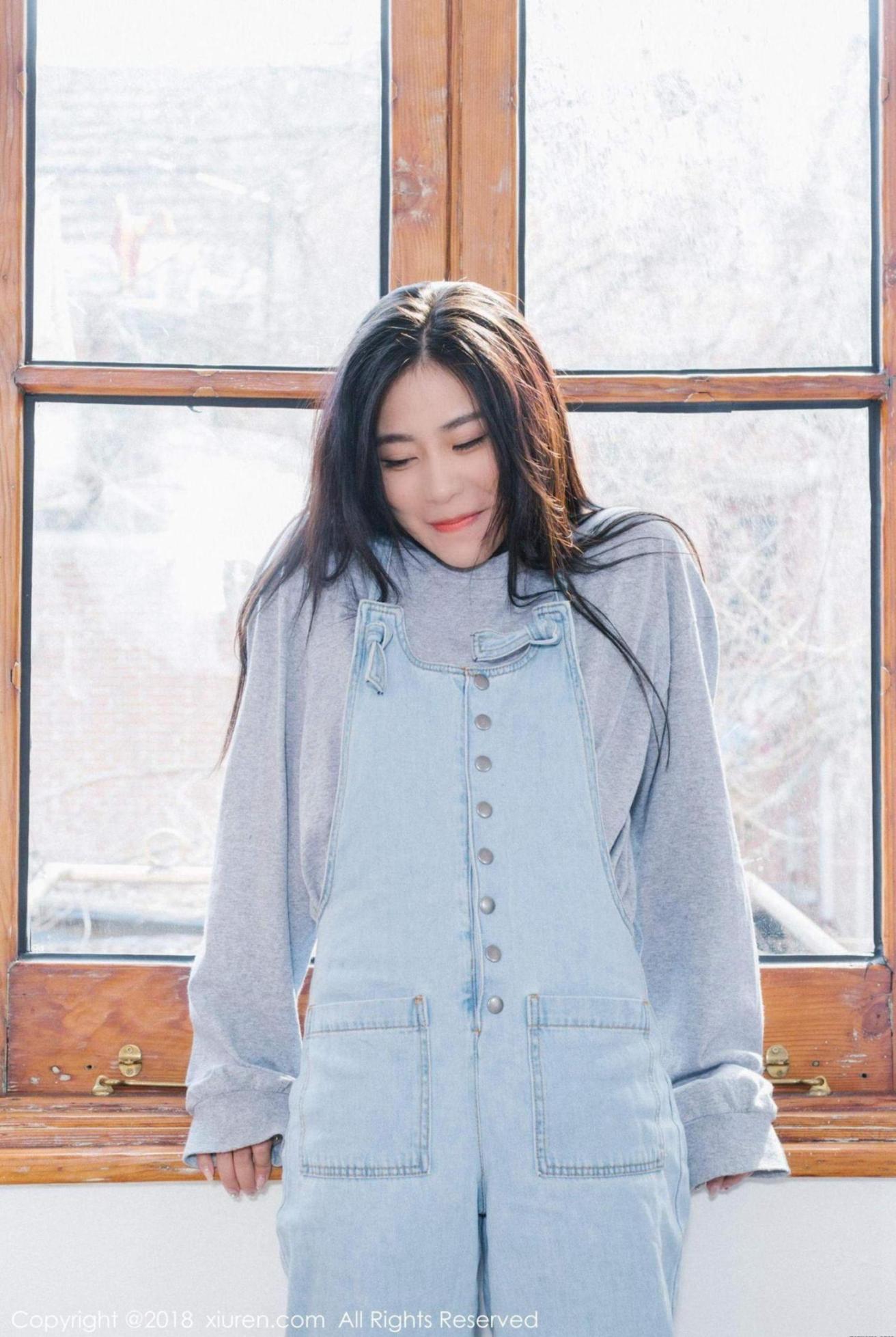 [波萝社] 许诺 早安女友系列高清手机美女壁纸75P