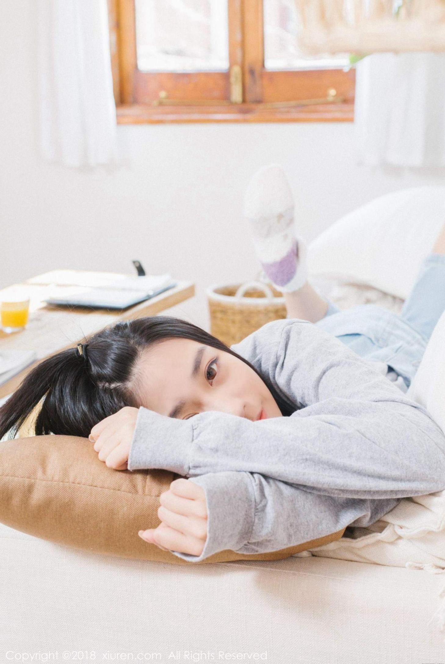 [波萝社] 许诺 早安女友系列高清手机美女壁纸73P