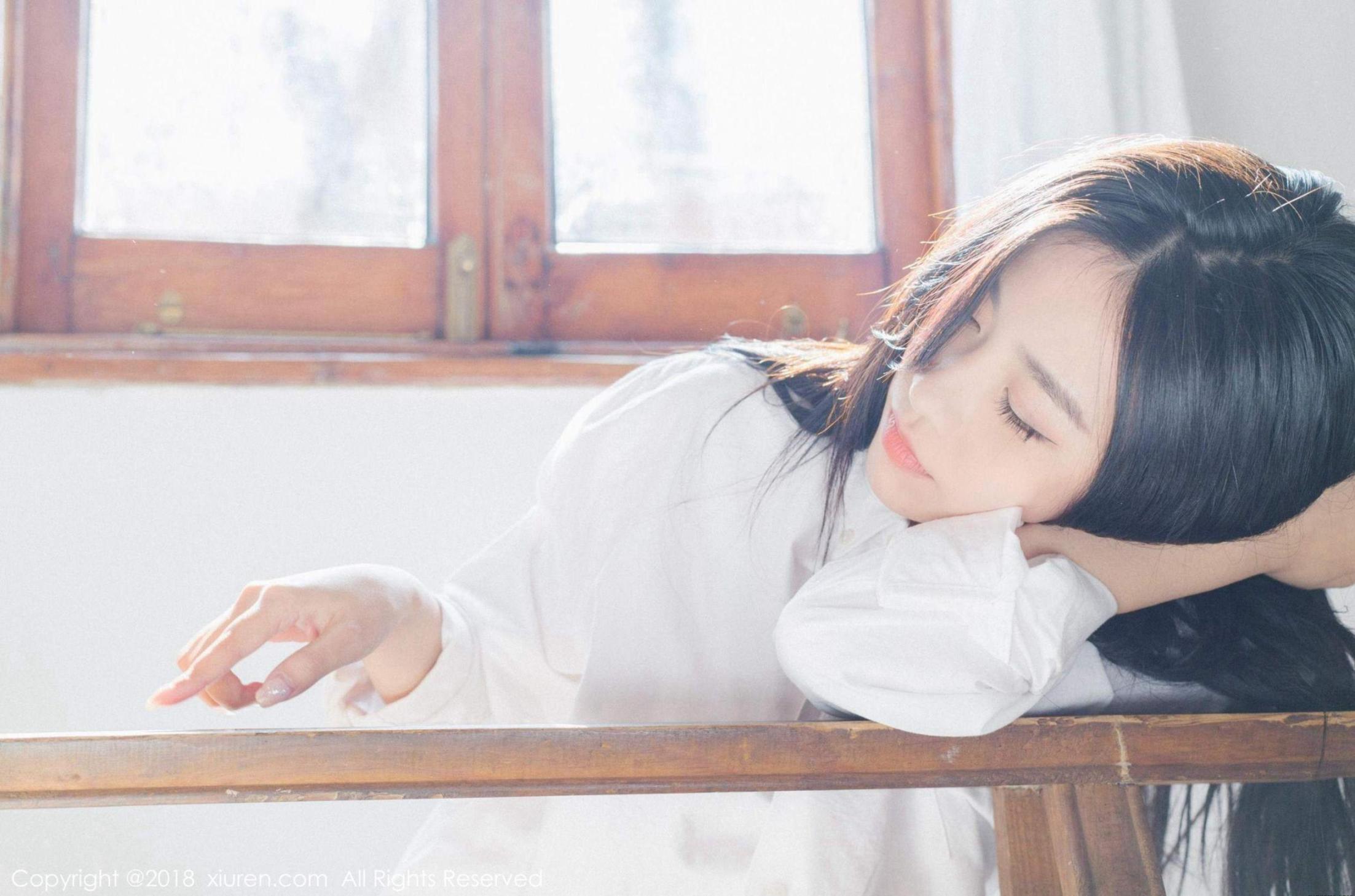 [波萝社] 许诺 早安女友系列高清手机美女壁纸33P