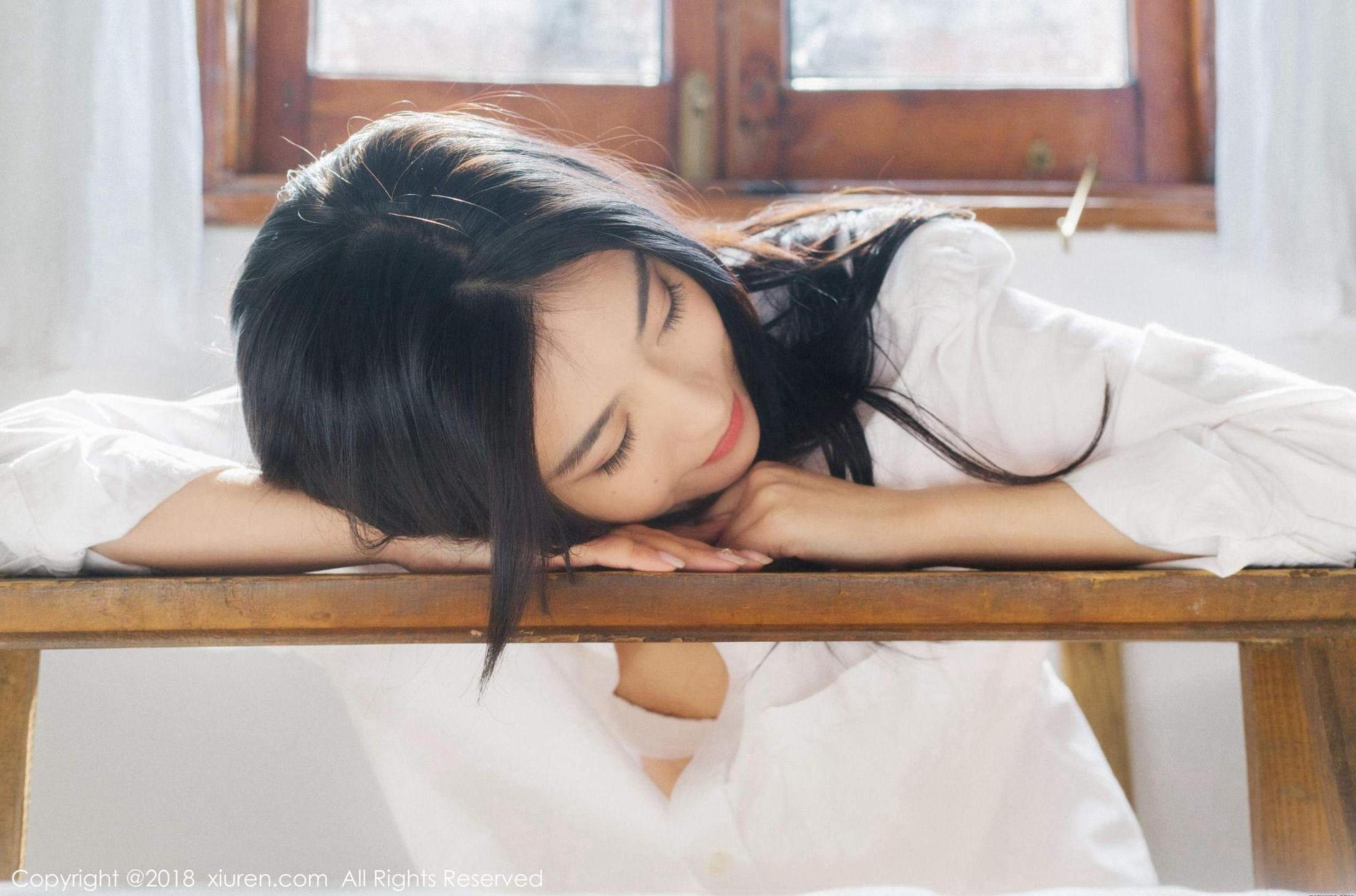 [波萝社] 许诺 早安女友系列高清手机美女壁纸32P