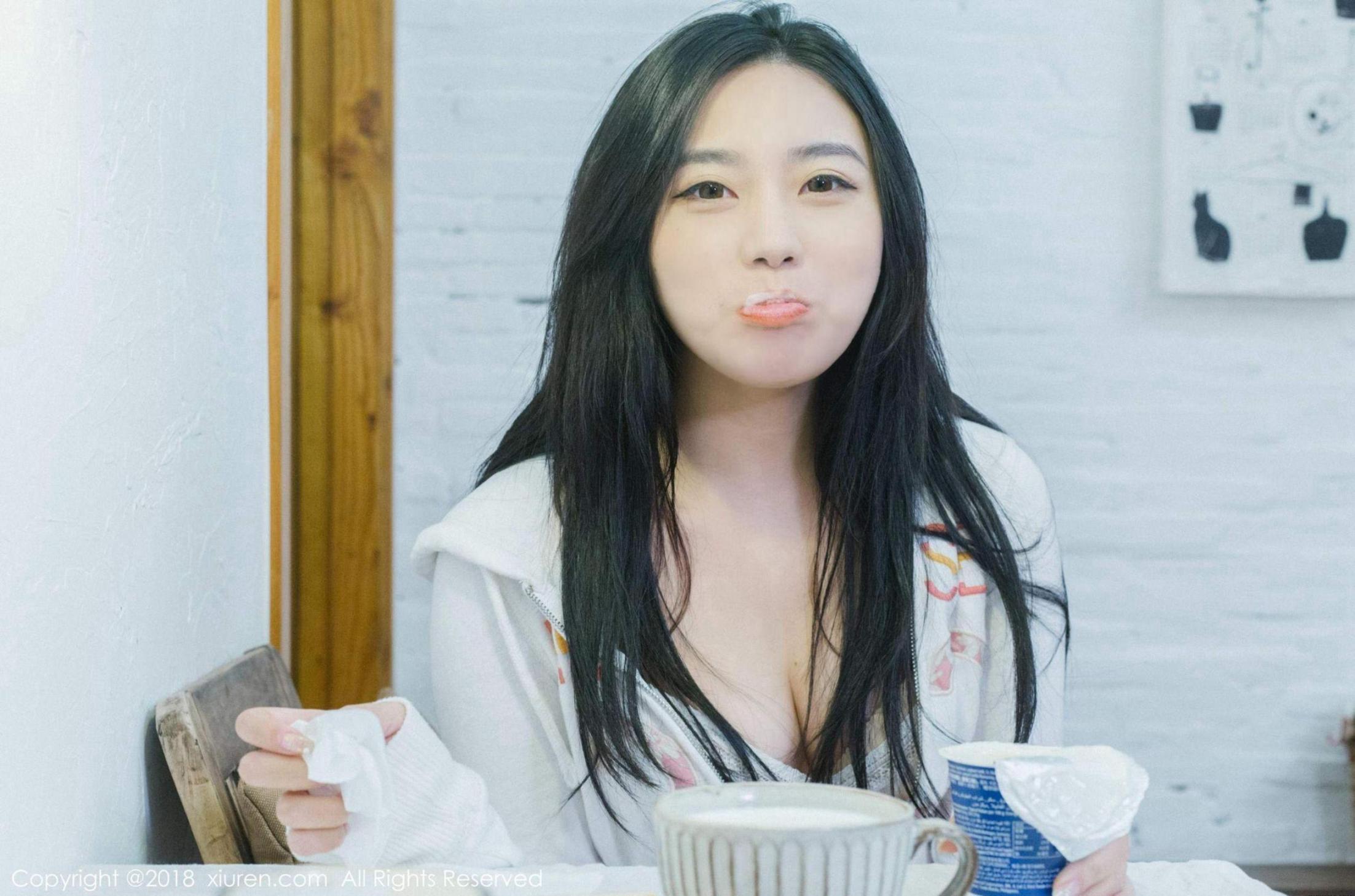 [波萝社] 许诺 早安女友系列高清手机美女壁纸57P