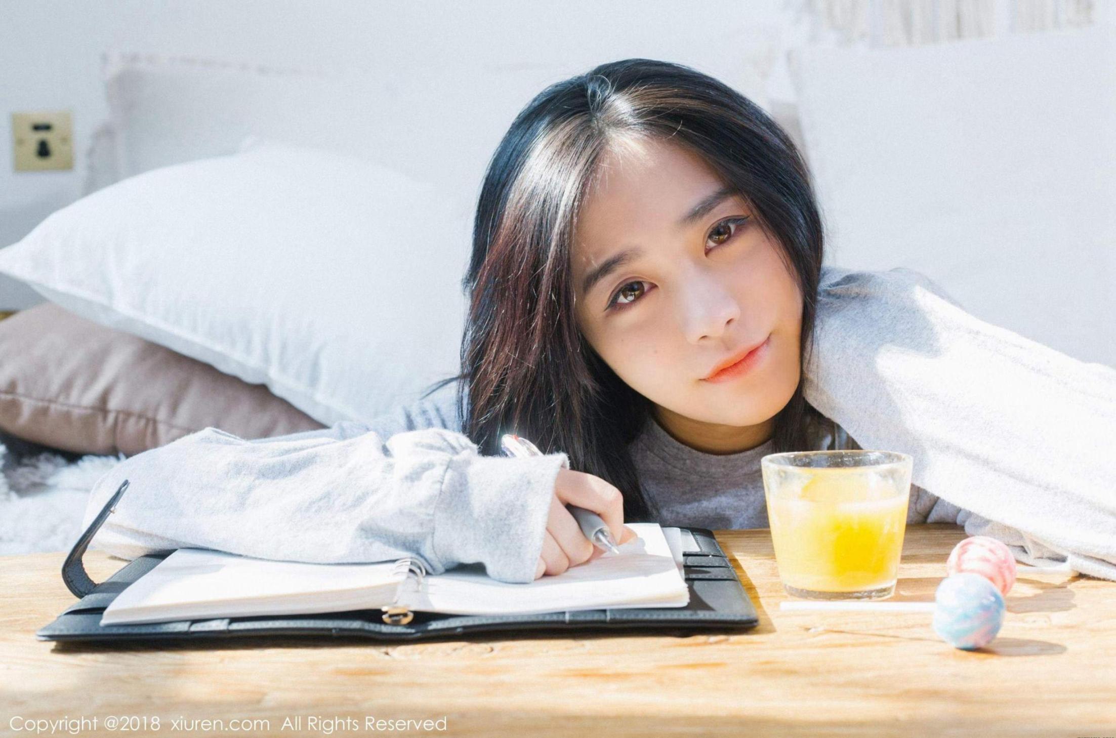 [波萝社] 许诺 早安女友系列高清手机美女壁纸68P