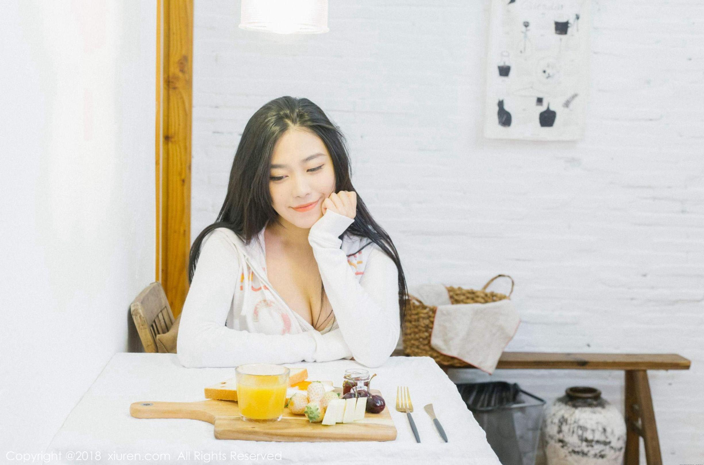 [波萝社] 许诺 早安女友系列高清手机美女壁纸52P