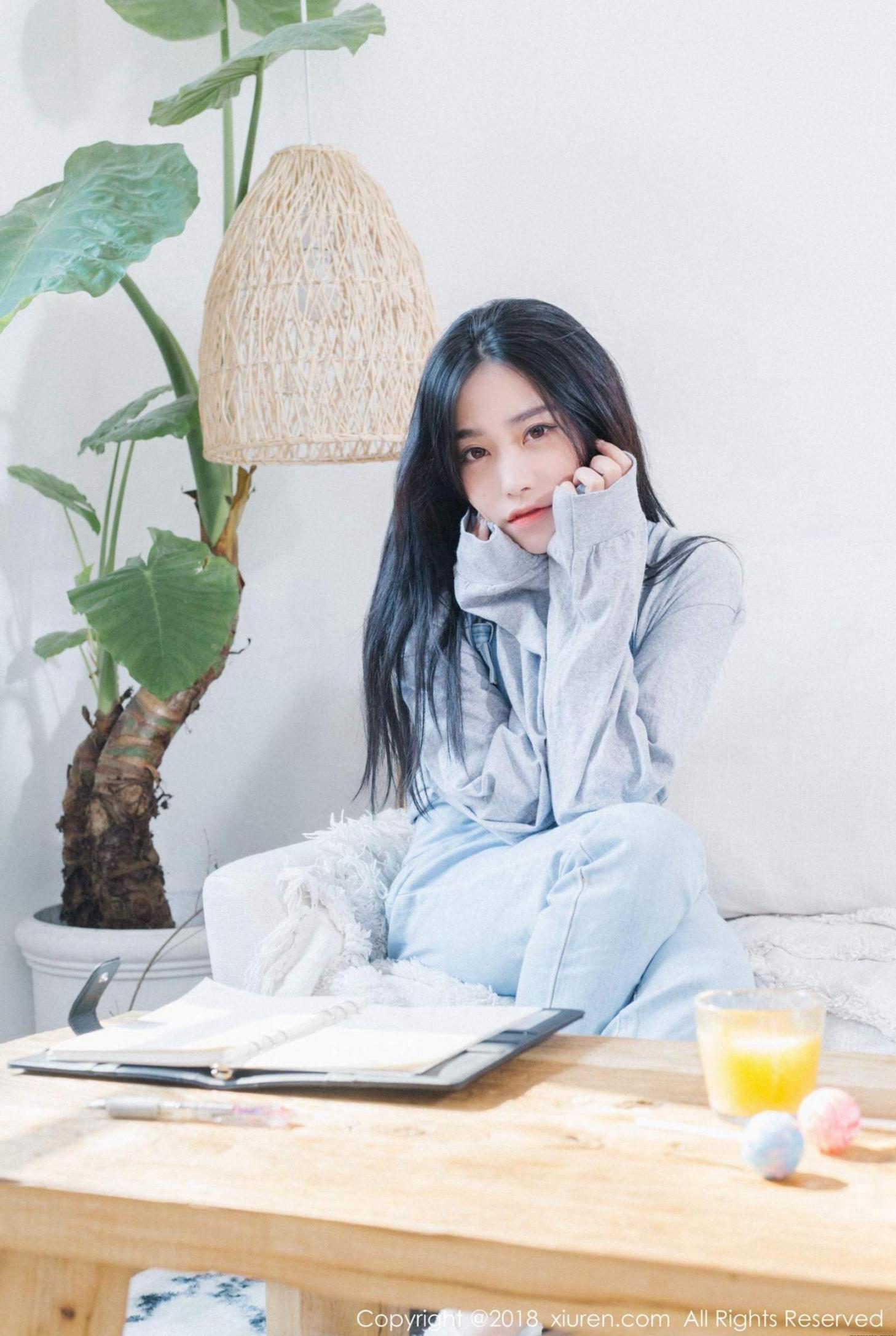 [波萝社] 许诺 早安女友系列高清手机美女壁纸72P