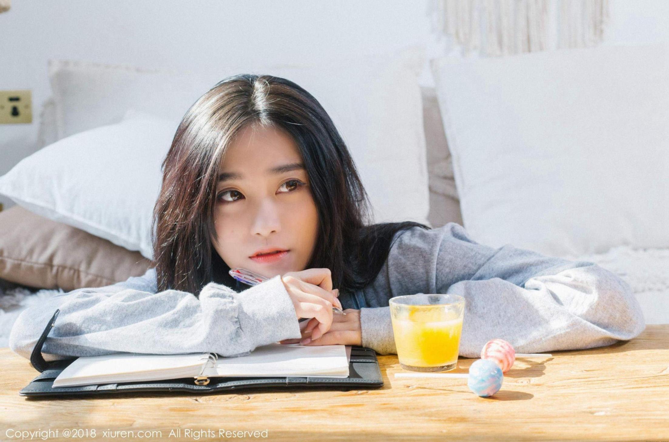 [波萝社] 许诺 早安女友系列高清手机美女壁纸69P