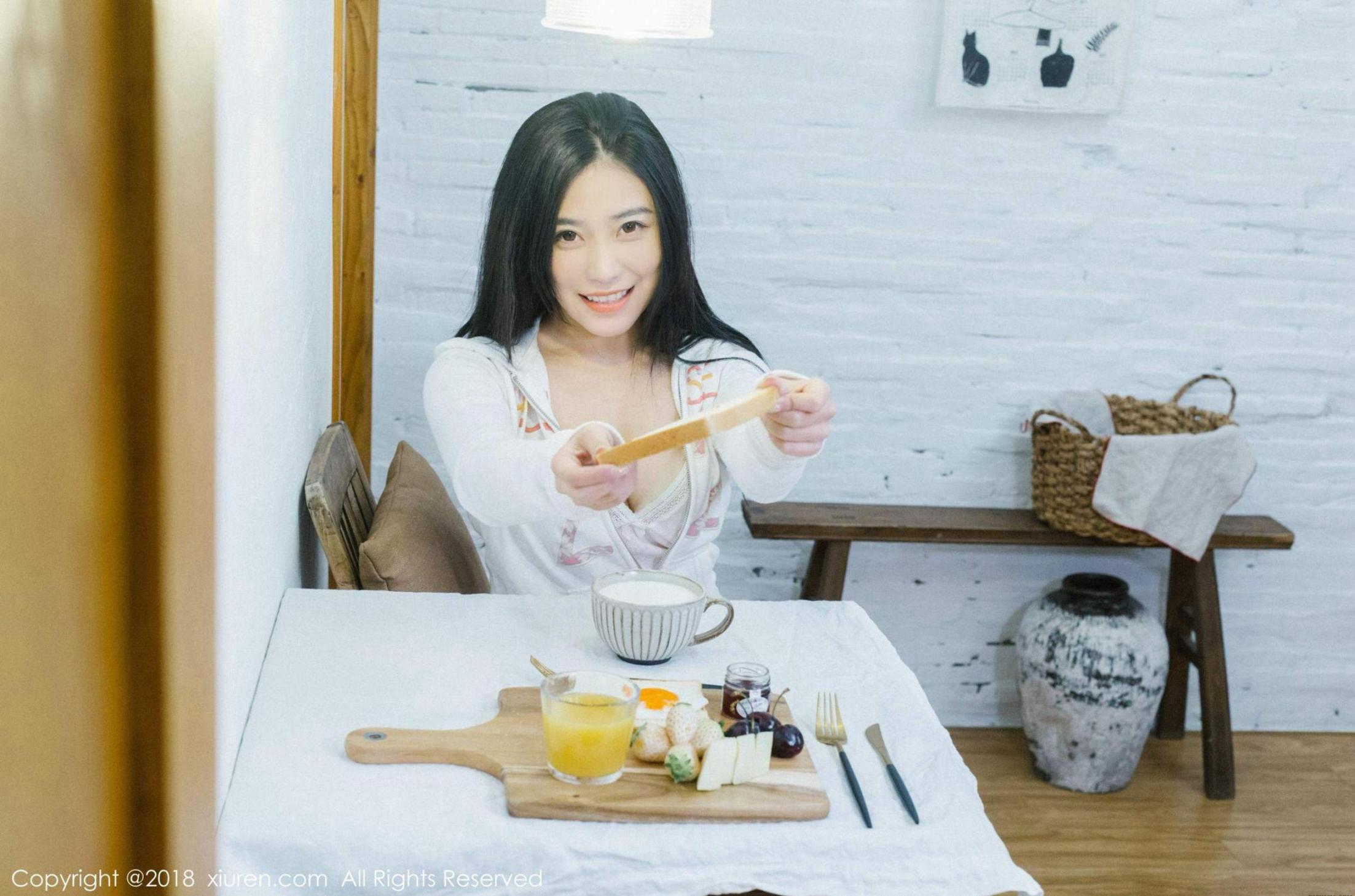 [波萝社] 许诺 早安女友系列高清手机美女壁纸67P